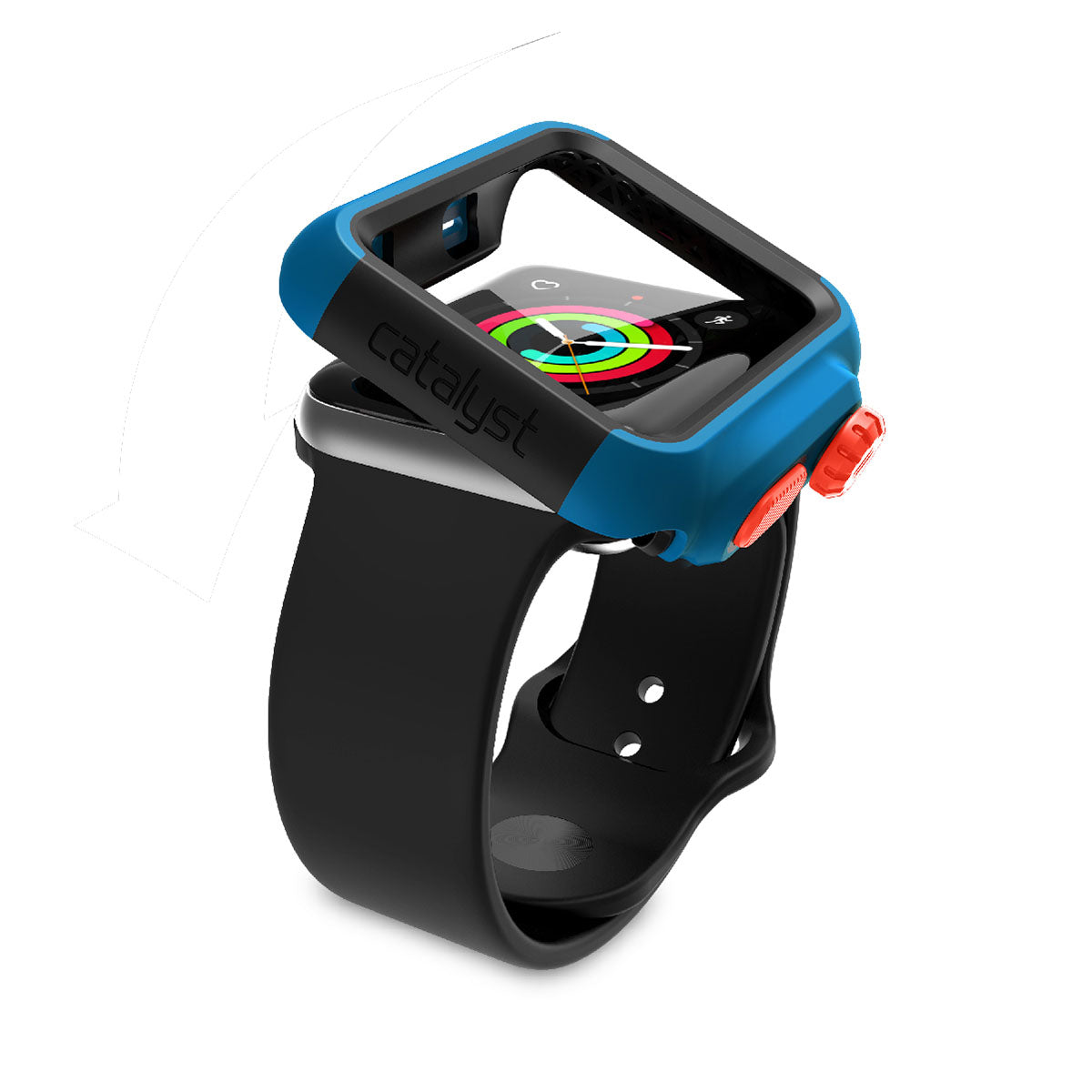 Durable 42mm Rugged Protective Case for Apple Watch Series 3 & 2 - Shockproof & Scratch-Resistant Cover for Outdoor Sports, Workouts & Active Lifestyle