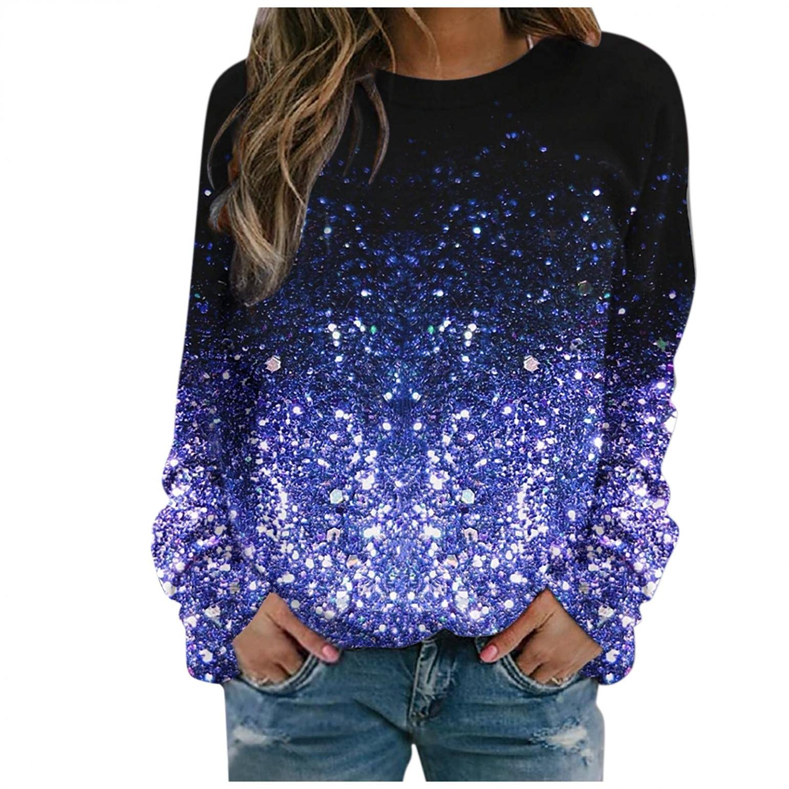 Women's Long Sleeve Sweaters - Fall Tops Hoodie Sweatshirt & Workout Tee for Yoga, Running & Casual Wear