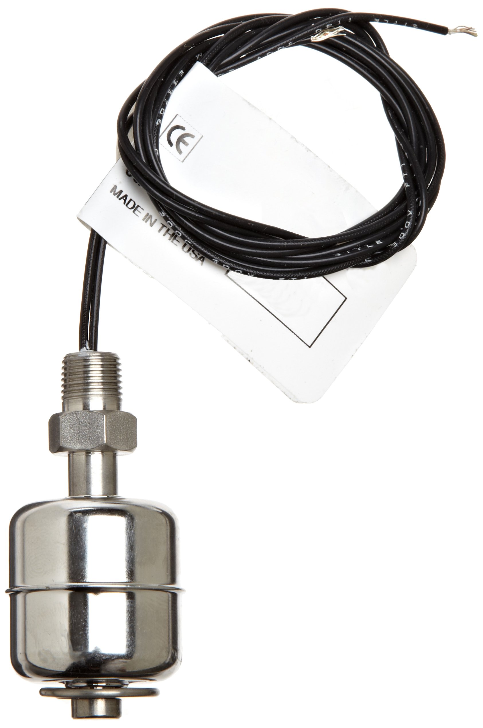 Flowline LV35-S201 High-Temperature Vertical Float Level Switch - 300 psi Pressure Rating - Ideal for Industrial Tank Monitoring & Liquid Level Control