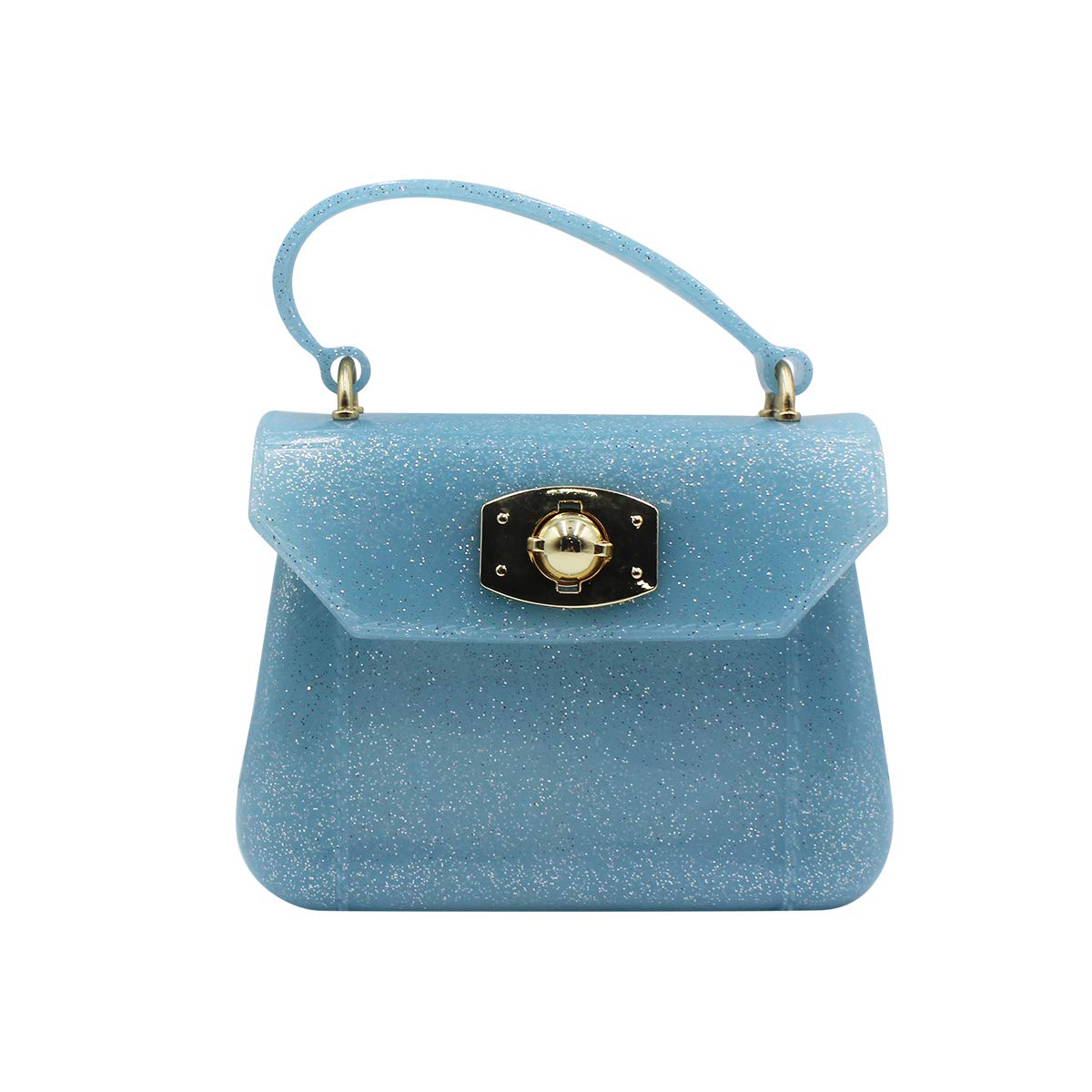 Cute Girls Crossbody Bag - Small Candy Color Jelly Purse for Kids, Shoulder Bag & Tote Handbag for Little Girls | Perfect for School, Parties & Daily Use