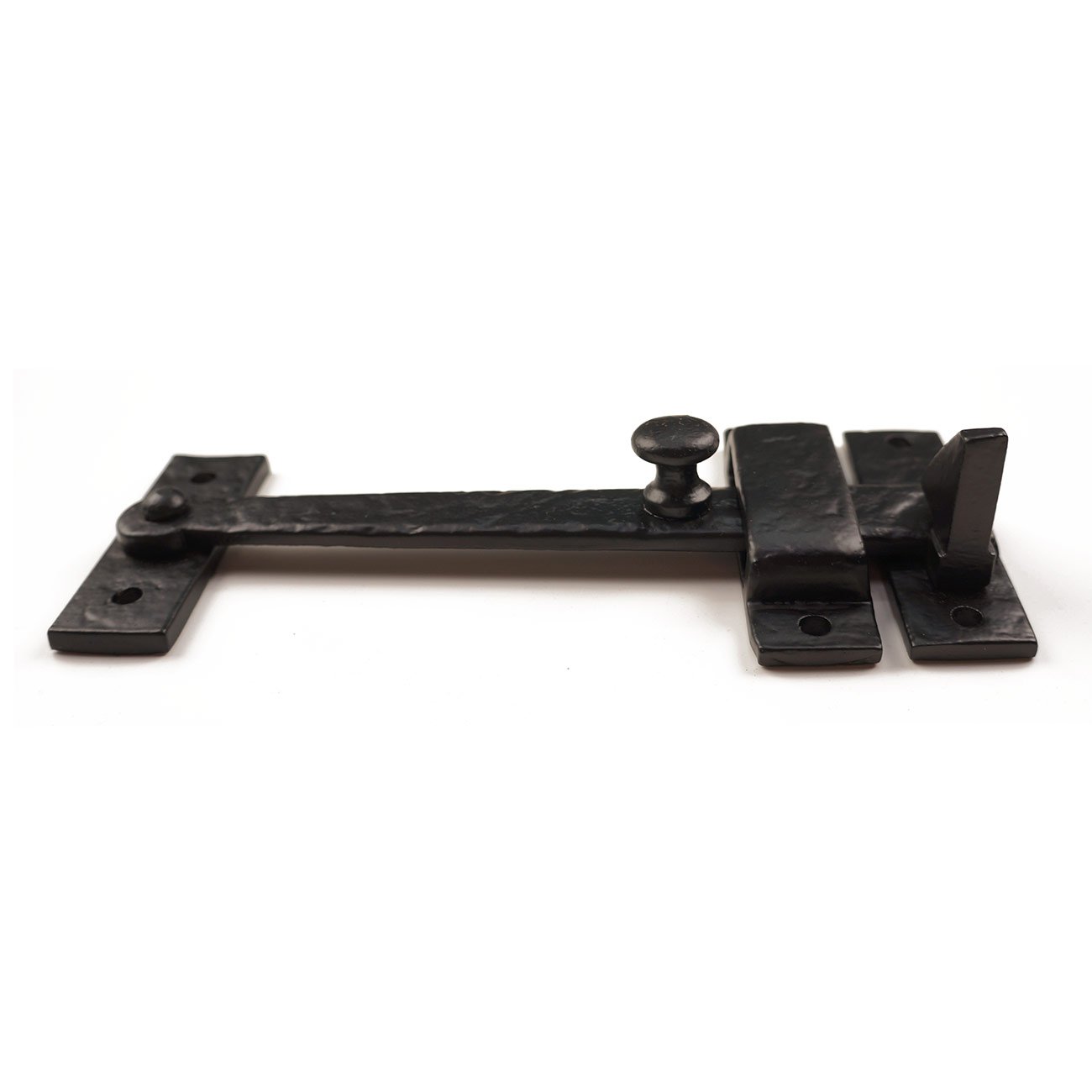 Iron Valley - Complete Heart Gate Latch Kit - Solid Cast Iron Hardware for Wooden Fences - Perfect for Garden Gates, Farm Fencing, and Outdoor Decoration