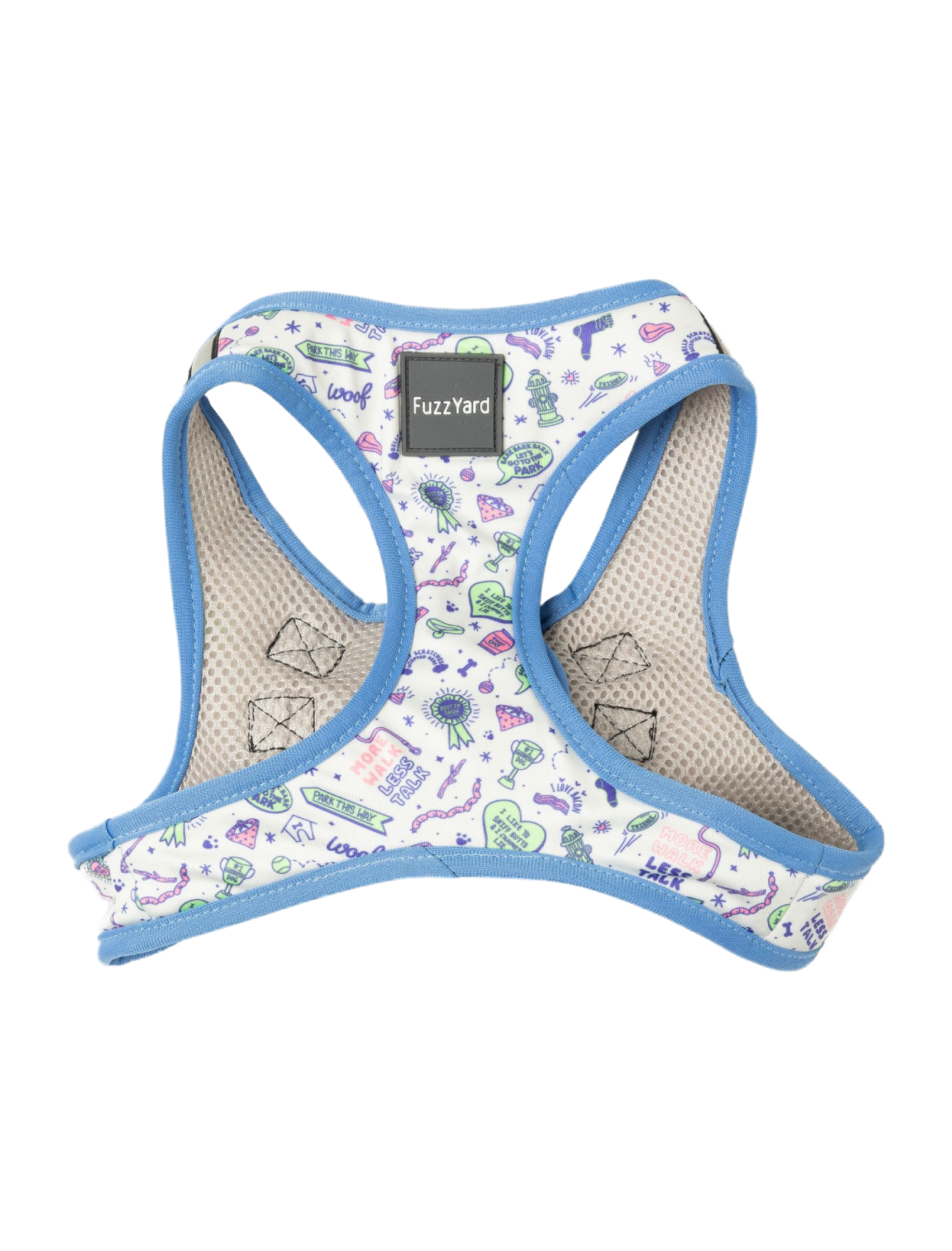 FuzzYard Step-in Dog Harness - Adjustable & Breathable Pet Vest (6 Sizes) - Perfect for Walking, Training & Outdoor Adventures