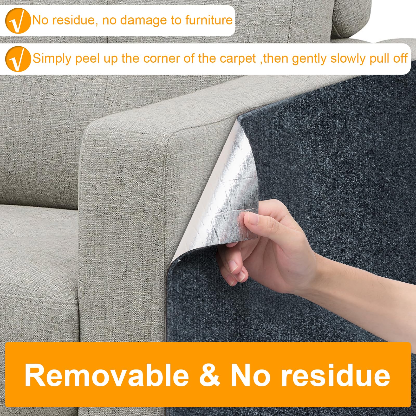 Self-Adhesive Cat Scratching Mat - 118