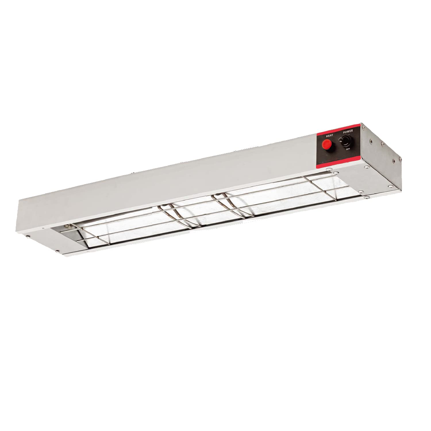 48 Inch Commercial Food Heat Lamp - 1100W Overhead Food Warmer with Adjustable Chain & US Plug (110V) - Perfect for Restaurants, Buffets, and Catering Services