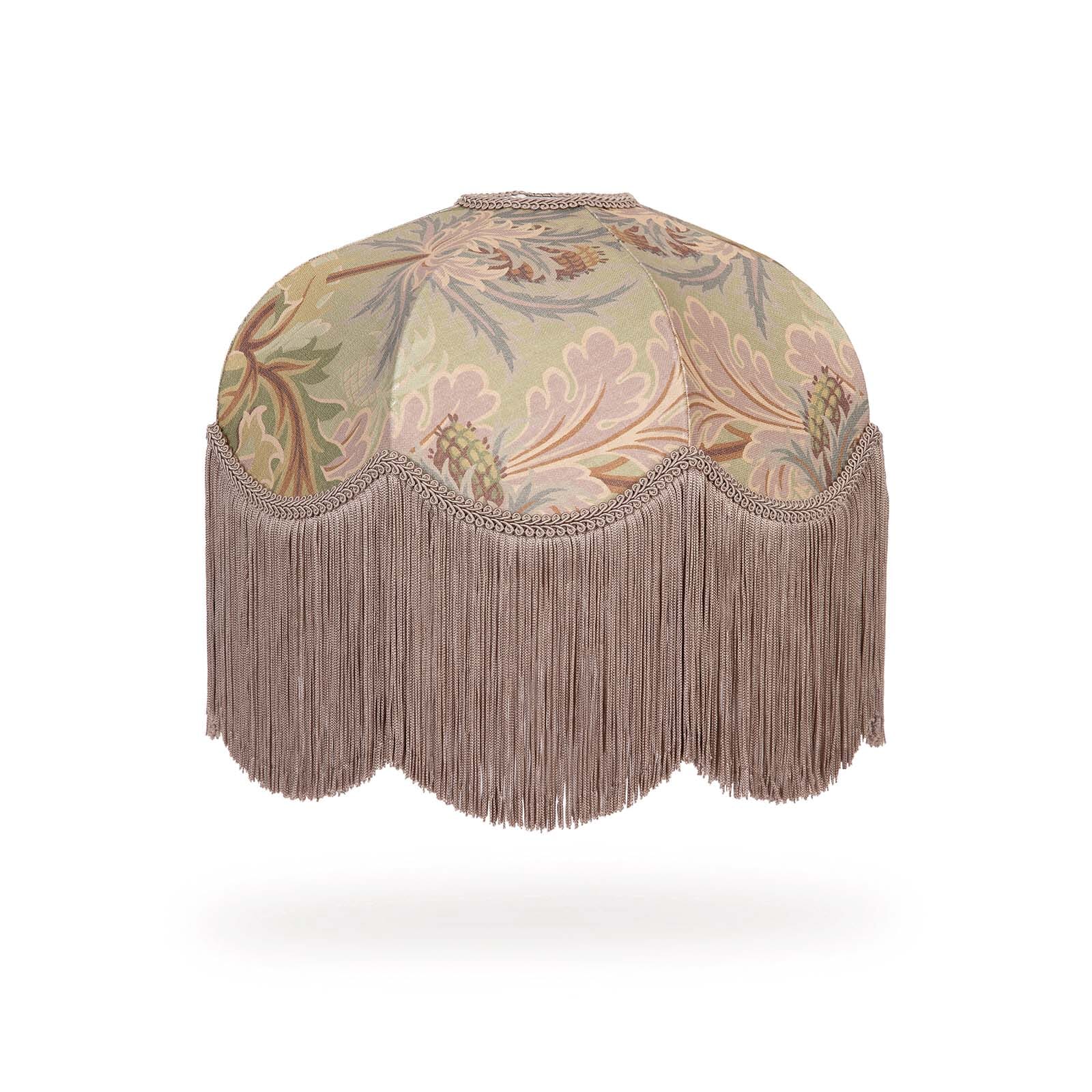 AQUIFOLIA Cotton Linen Tilia Lampshade - Apple Design Home Decor for Bedroom, Living Room & Nursery Lighting