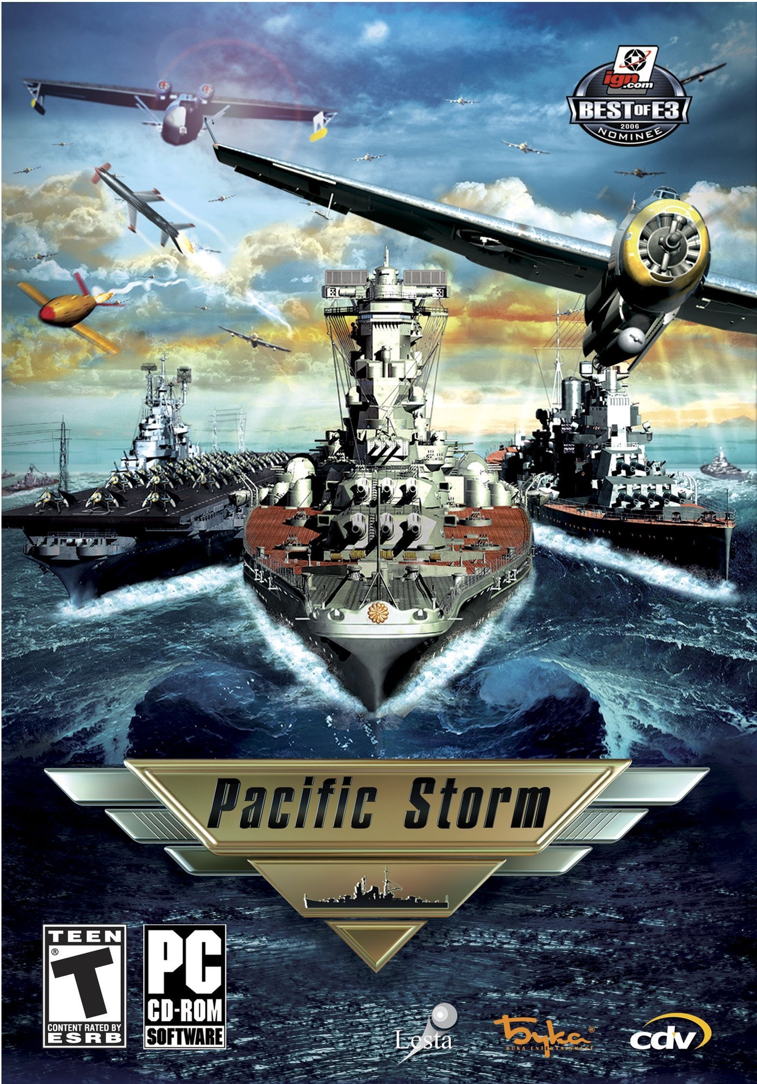 Pacific Storm - PC Game | WWII Naval Warfare Strategy | Play Historical Battles at Sea