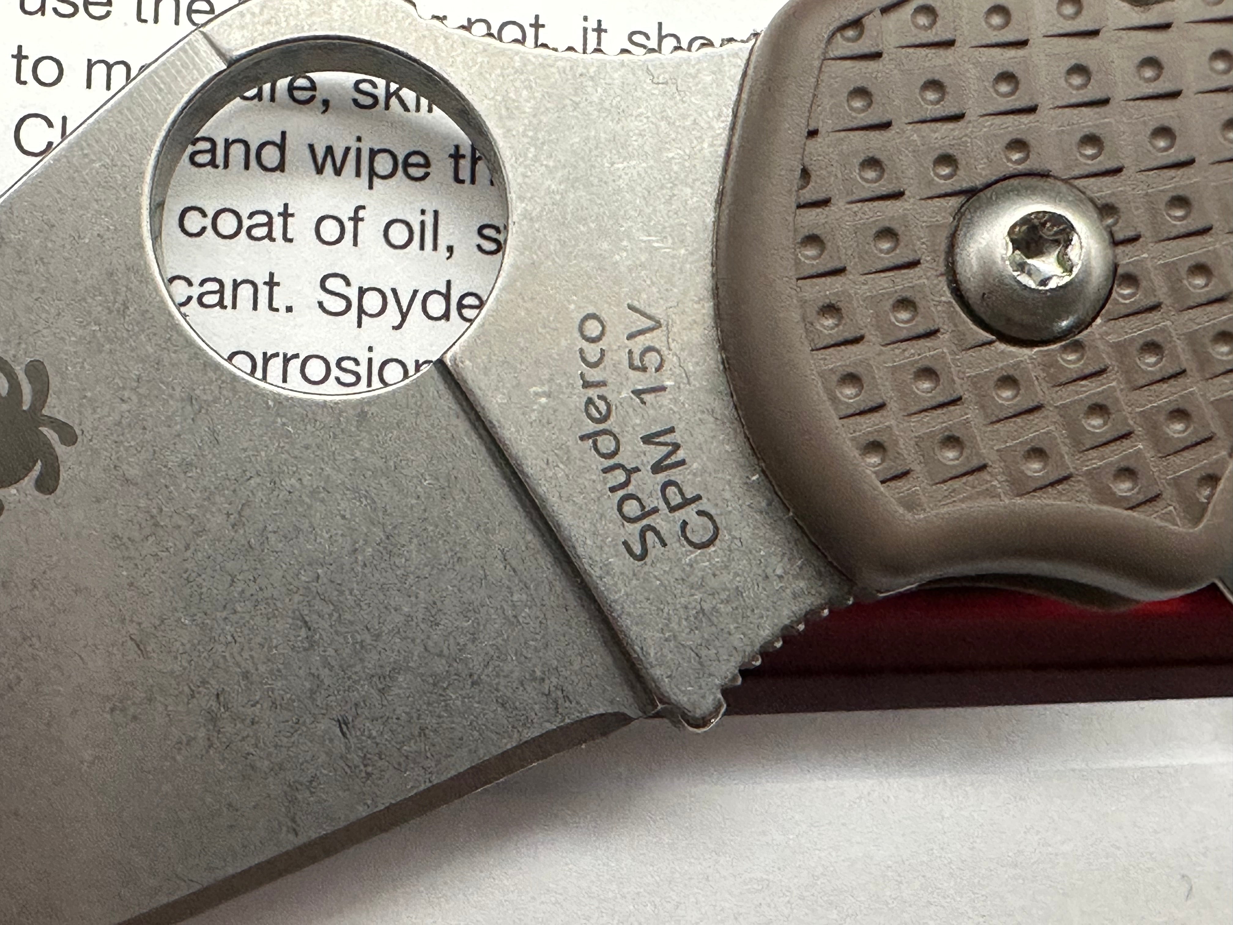 Spyderco Para 3 Lightweight Folding Knife - 2.93