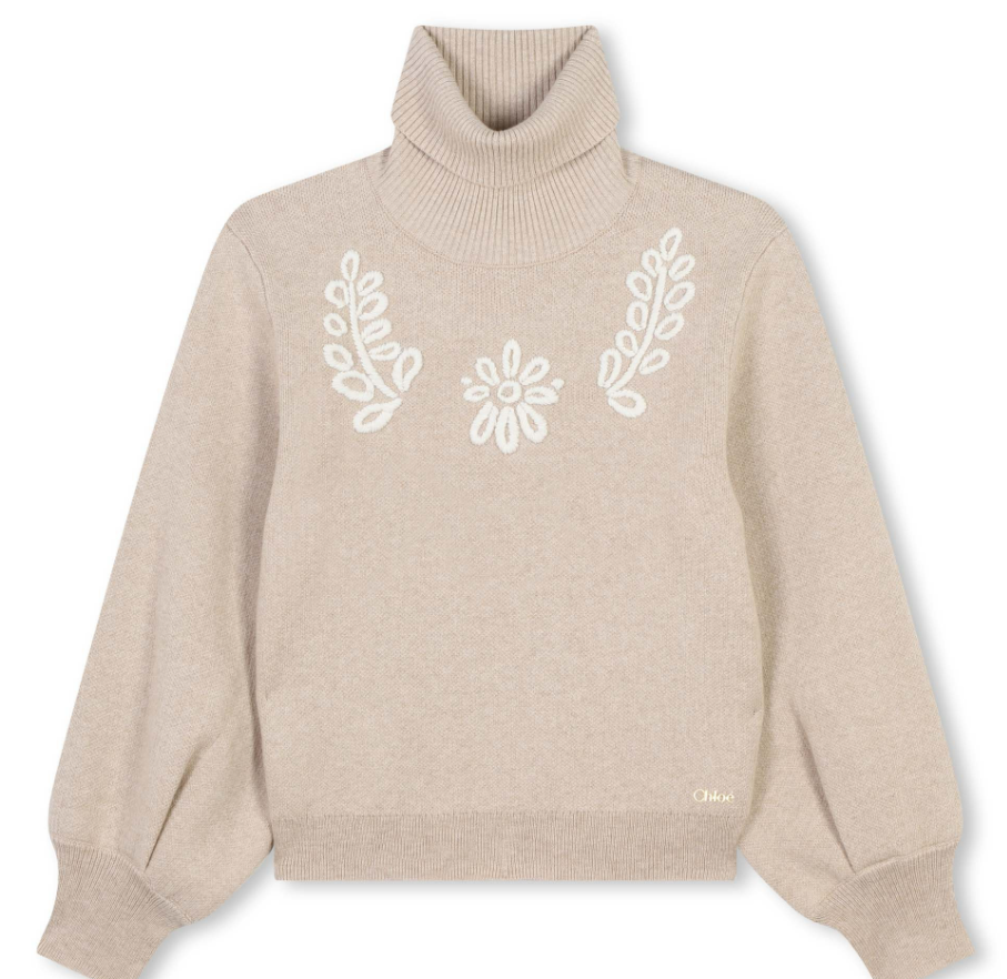 Chloe Women's Turtleneck Sweater - Soft Knit Pullover for Fall & Winter (Sizes 10-14A) | Perfect for Office Wear, Casual Outfits & Holiday Gatherings