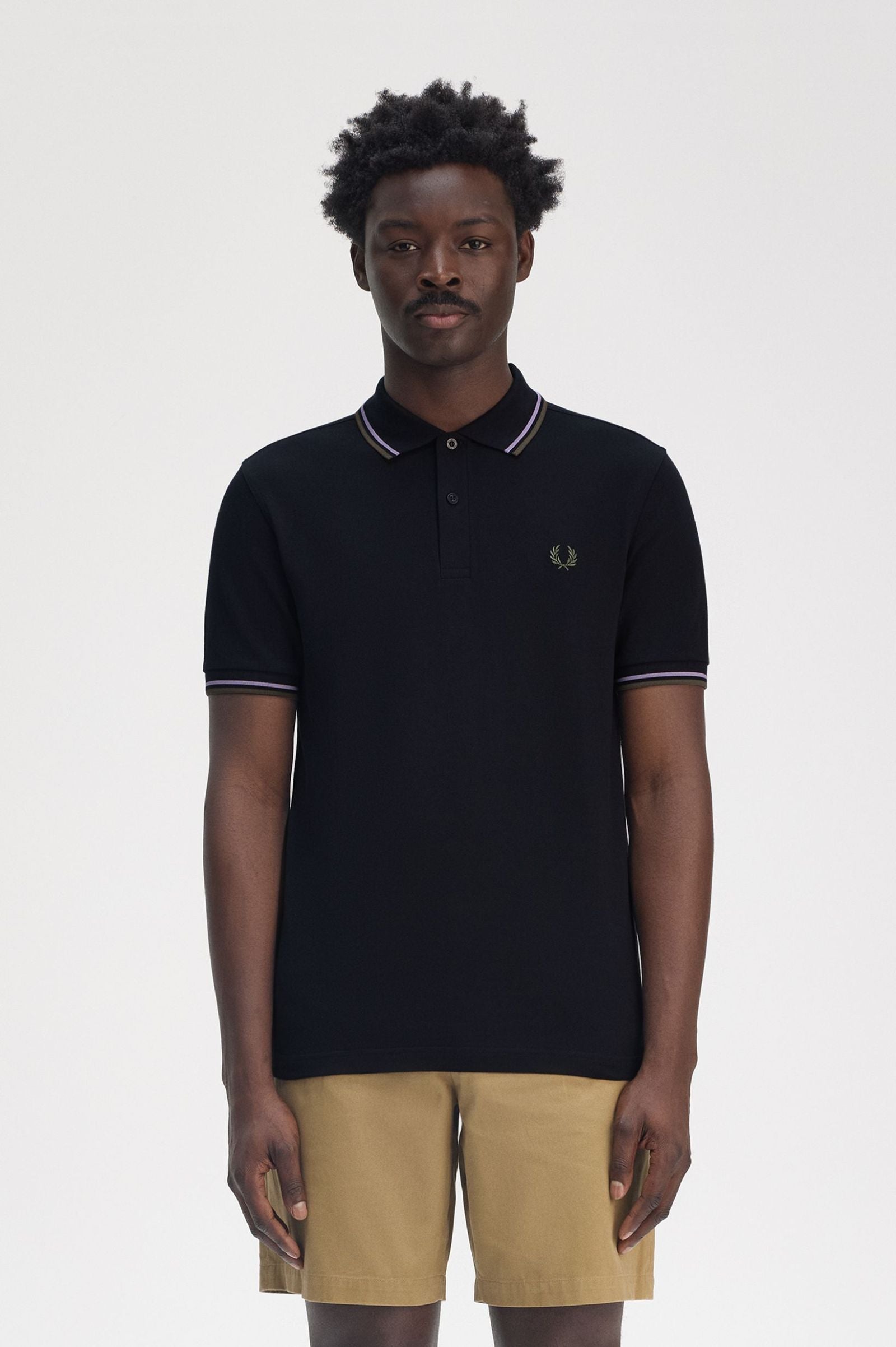 Fred Perry Twin Tipped Polo Shirt for Men | Classic Cotton Casual Wear | Perfect for Office, Golf & Smart Casual Outfits