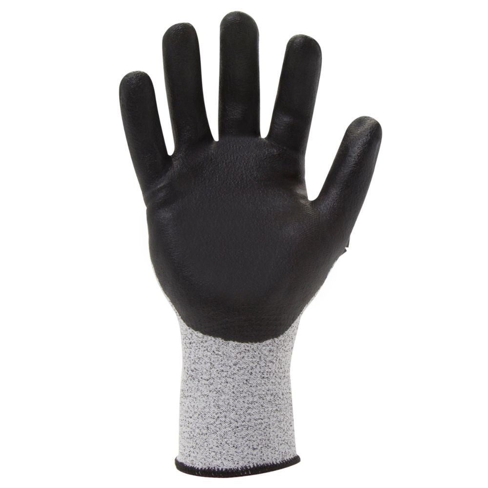 212 Performance AXIMPC3 06 011 AX360 Cut Resistant Gloves - ANSI A2 EN Level 3 Safety Gloves, X-Large Black/White - Ideal for Construction, Metalworking & Food Processing