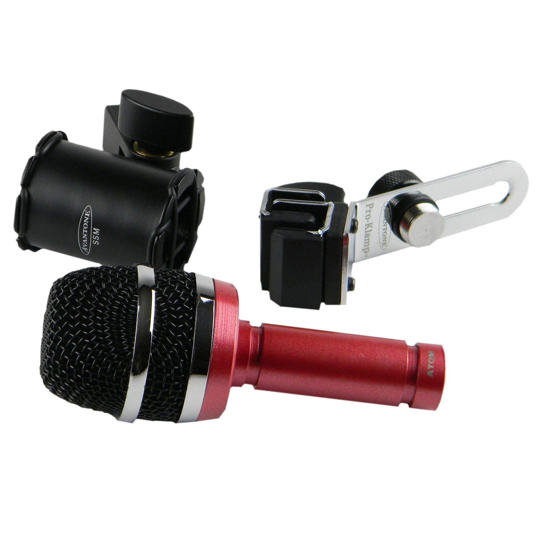 Avantone Pro ATOM Professional Studio Condenser Microphone Bundle with 15ft Mogami Gold XLR Cable - Perfect for Podcasting, Voice Overs & Home Recording Studios