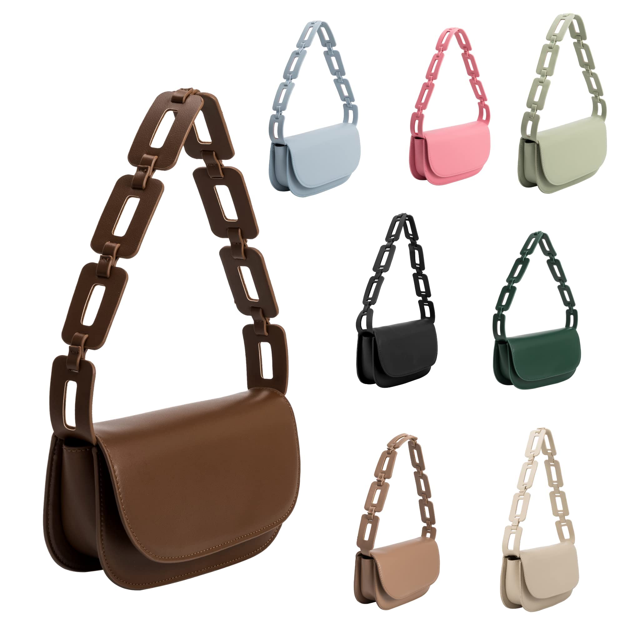 Melie Bianco Inez Vegan Leather Handbag - Luxury Convertible Designer Purse with Adjustable Shoulder & Crossbody Strap - Perfect for Work, Travel and Everyday Use