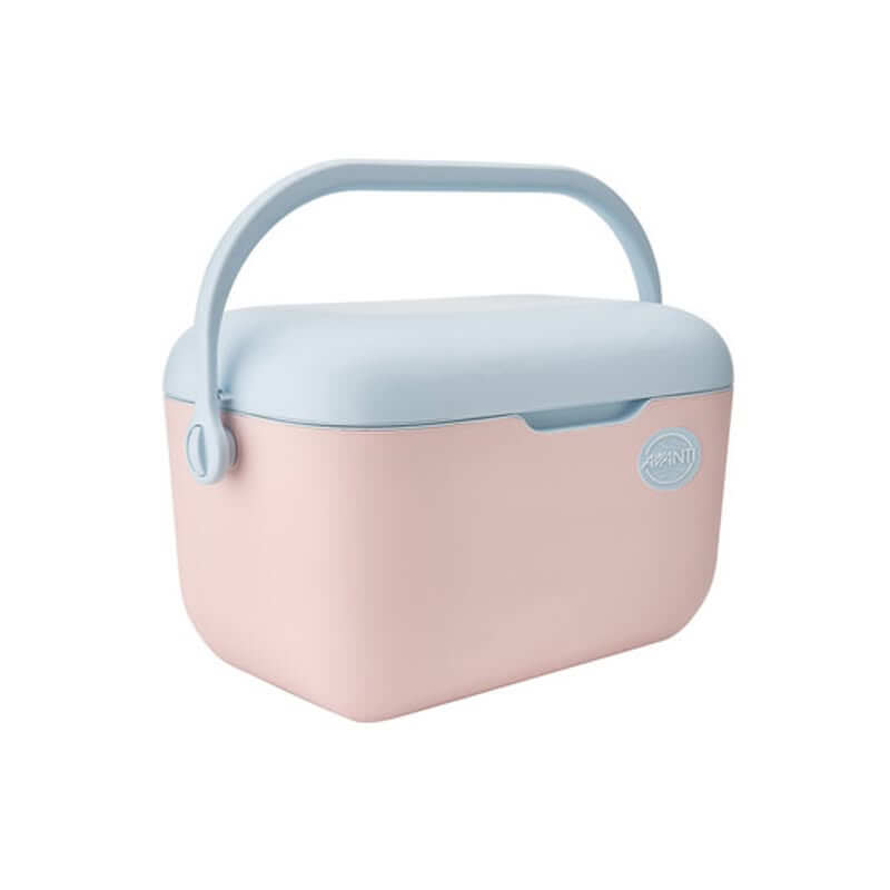 Chillbox 11L Portable Cooler - Insulated Picnic & Camping Cooler for Outdoor Adventures (Pink/Blue) - Perfect for Beach, BBQ, Tailgating & Travel