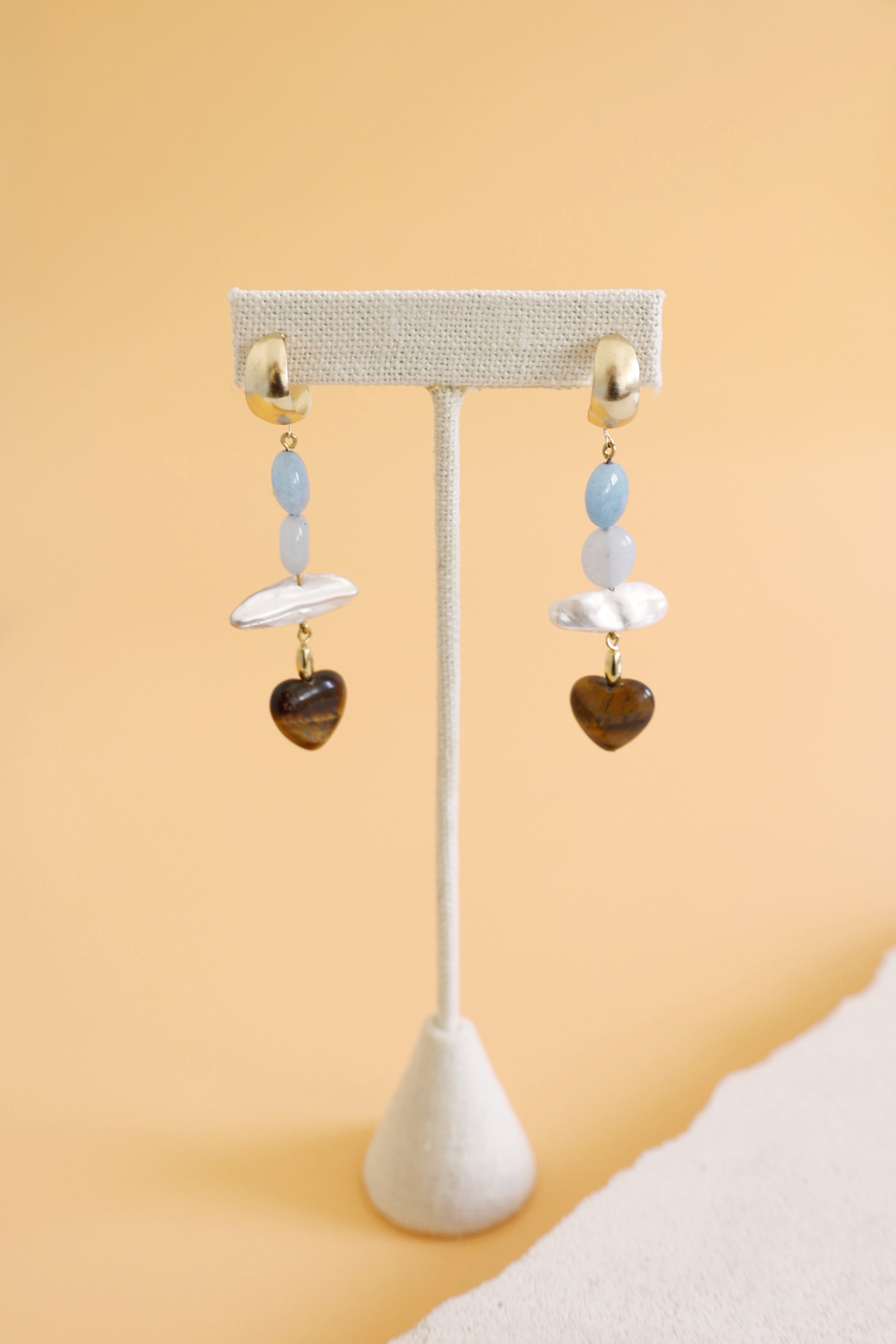 Amore Heart Earrings for Women - Romantic Sterling Silver Dangle Earrings - Perfect for Valentine's Day, Anniversary & Date Night Gifts
