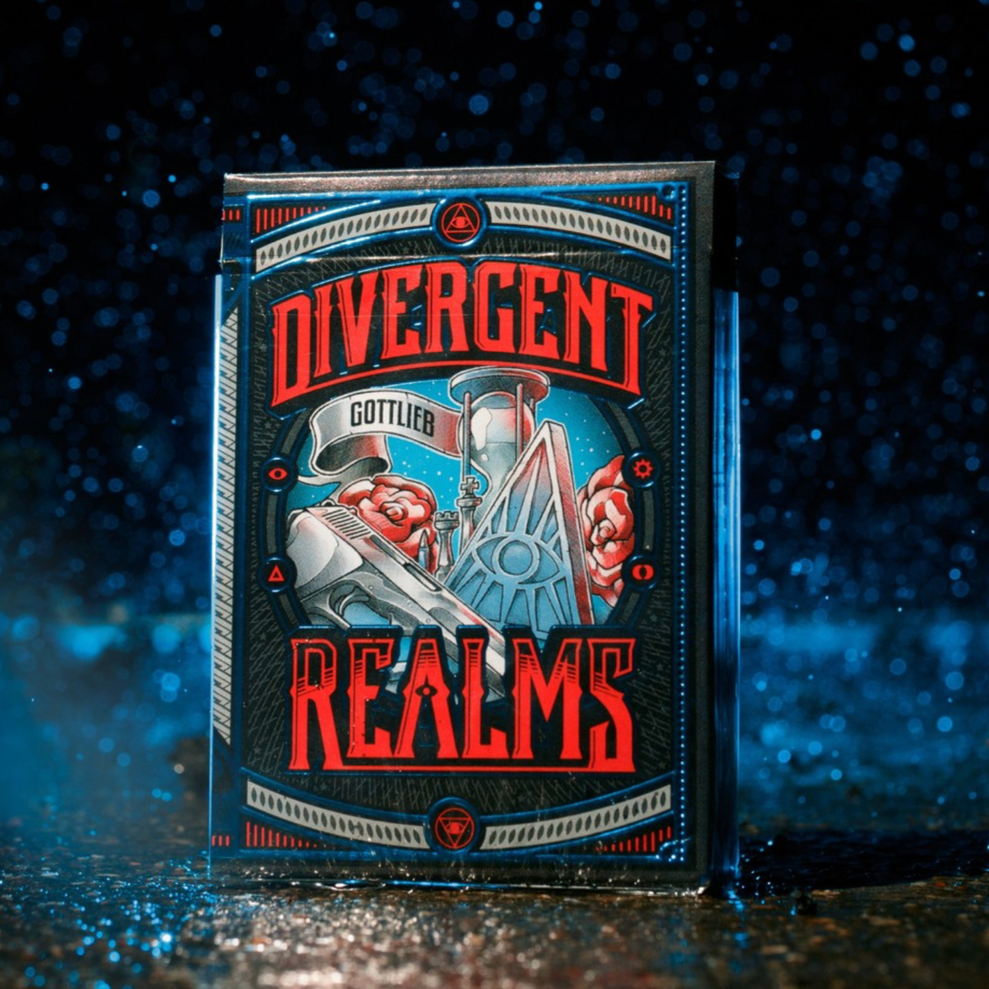 Divergent Realms Playing Cards by Gottlieb - Premium Collectible Card Deck for Magic Tricks, Poker & Game Nights | Unique Gift for Card Game Enthusiasts
