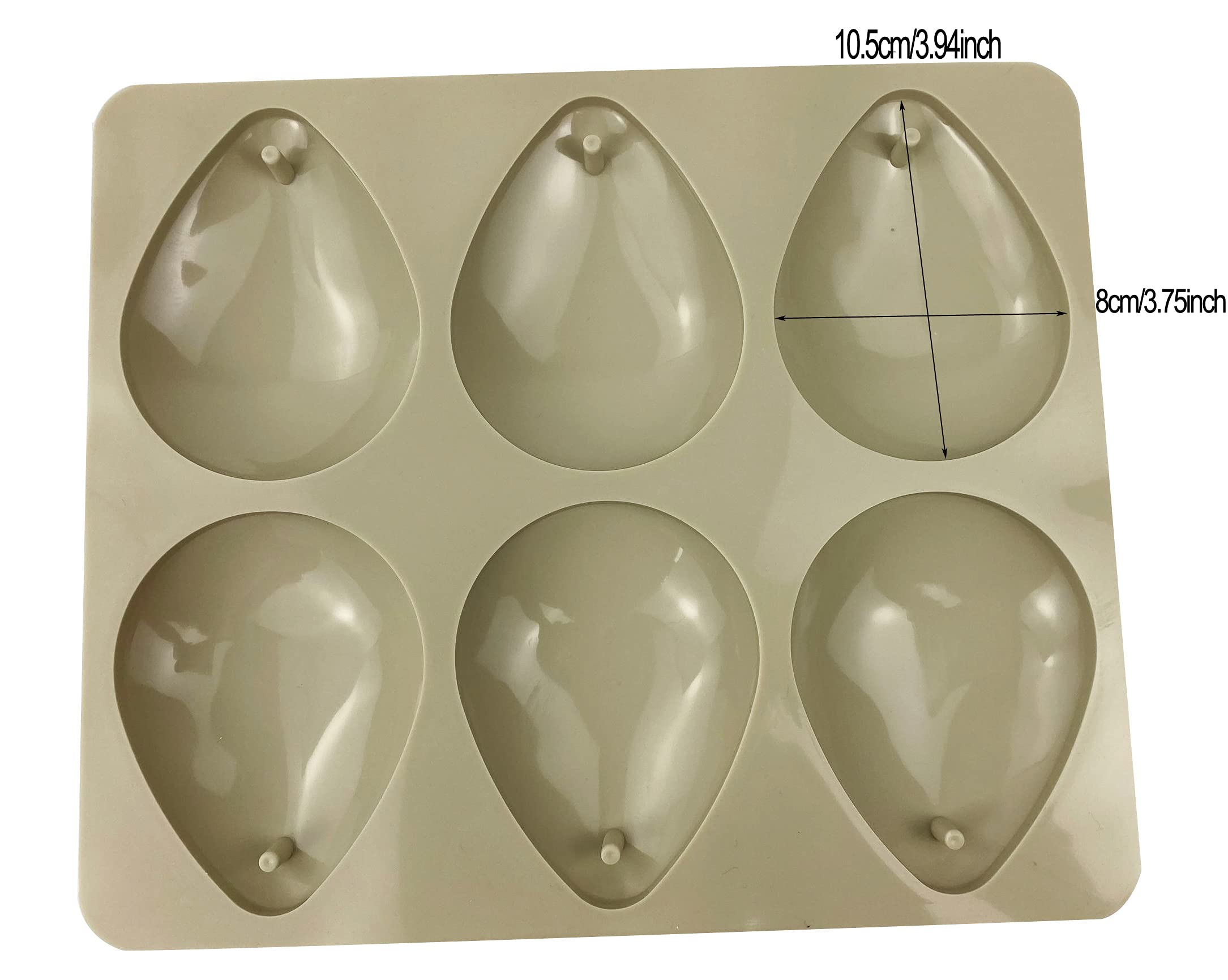 Premium Silicone Wax Molds for DIY Jewelry Making - Christmas Keychain, Pendant & Epoxy Resin Casting Molds with Hanging Holes - Perfect for Handmade Crafts, Holiday Gifts & DIY Projects