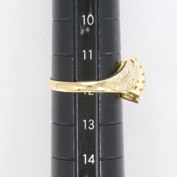 18K Yellow Gold Diamond Ring for Women - Elegant Solitaire Engagement & Wedding Band - Perfect for Proposals, Anniversaries, and Special Occasions