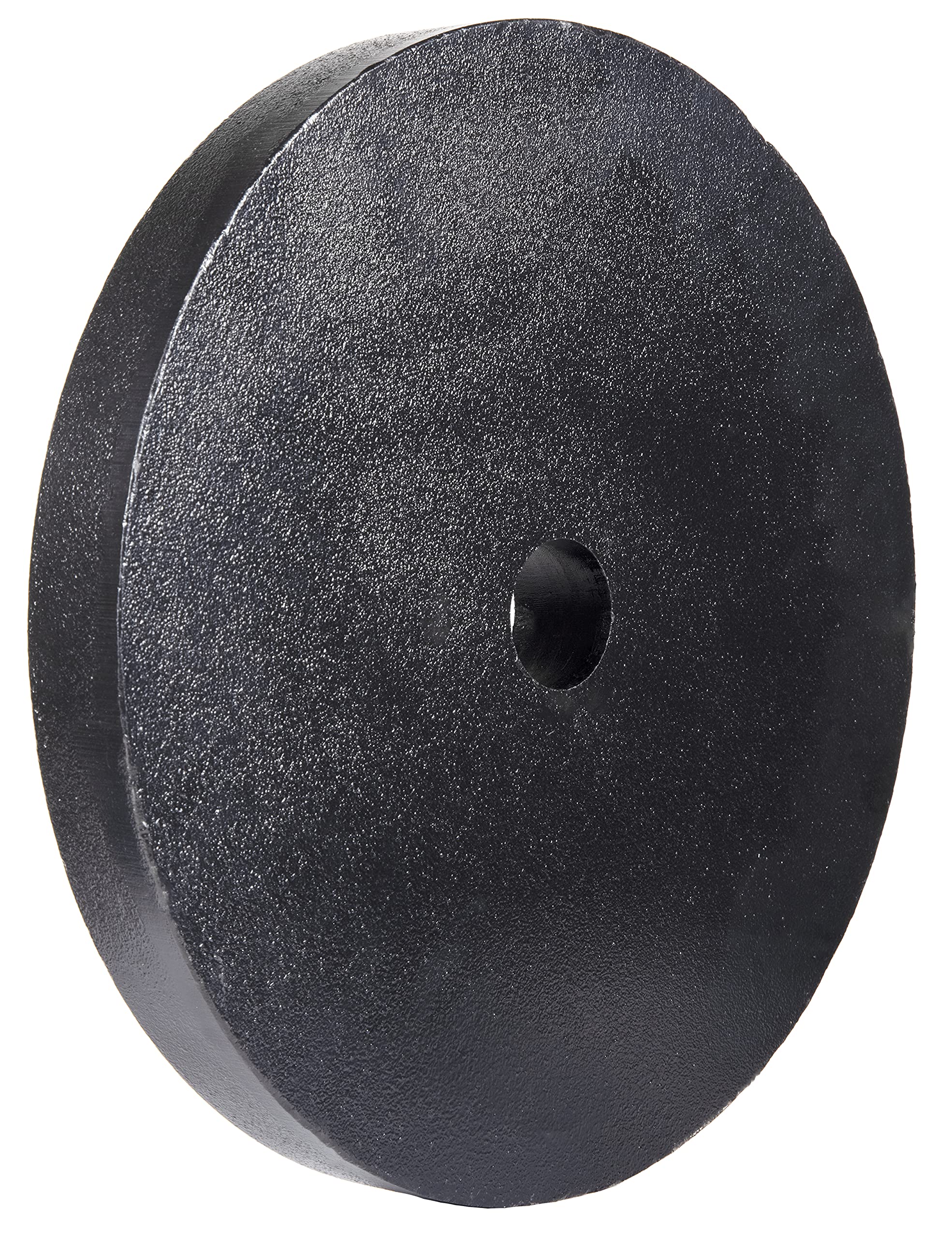 Signature Fitness 2-Inch Olympic Cast Iron Weight Plates - Deep Dish Design with Durable E-Coating for Strength Training, Powerlifting & Home Gym Workouts
