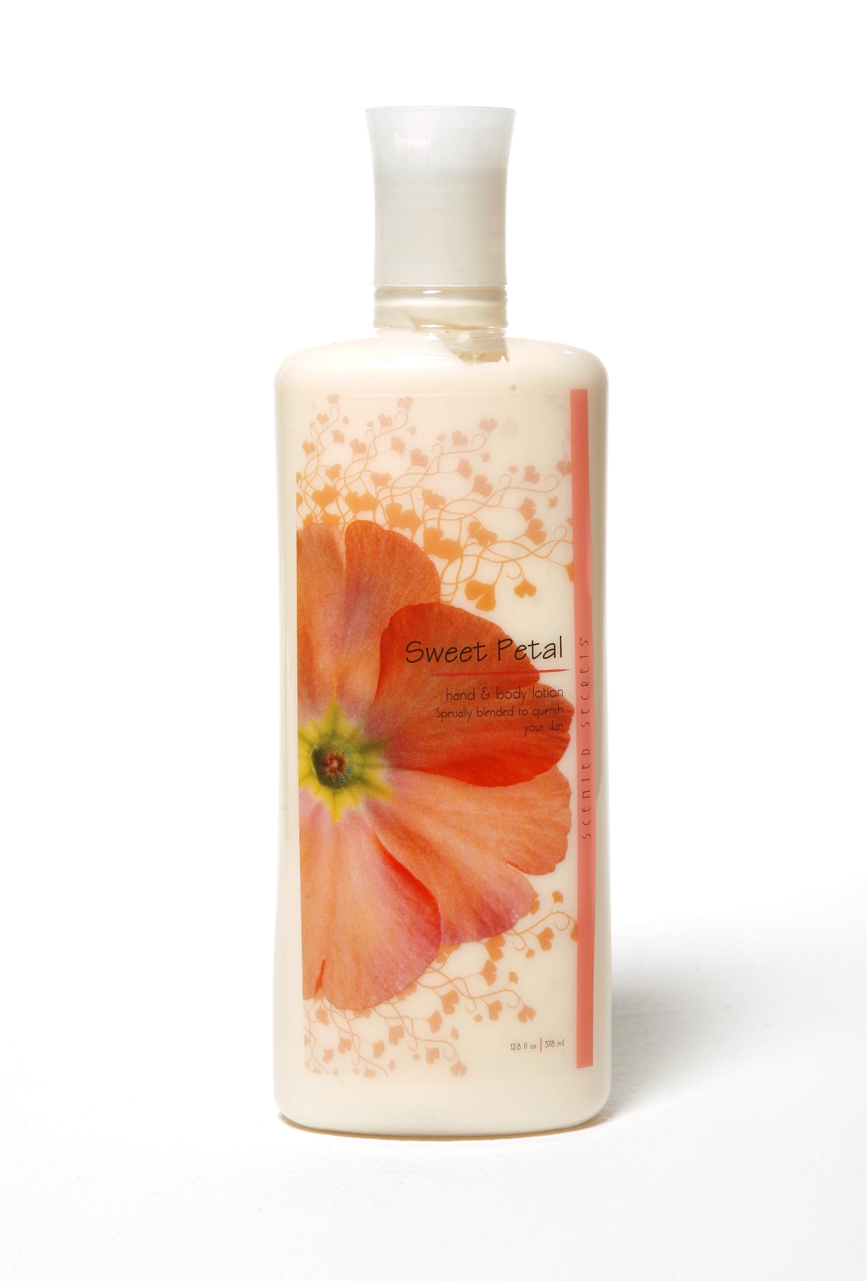 Sweet Petal Hand and Body Lotion - 12.8 oz Moisturizing Cream for Dry Skin - Hydrating & Nourishing Formula for Women & Men - Perfect for Daily Use at Home, Office or Travel