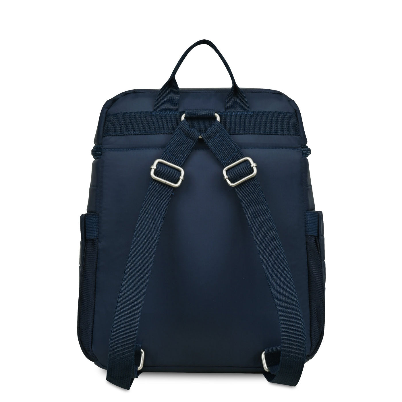 Custom Aviana Mini Backpack Cooler - Navy Blue Insulated Lunch Bag for Picnics, Hiking & Beach Outings - Model 100879