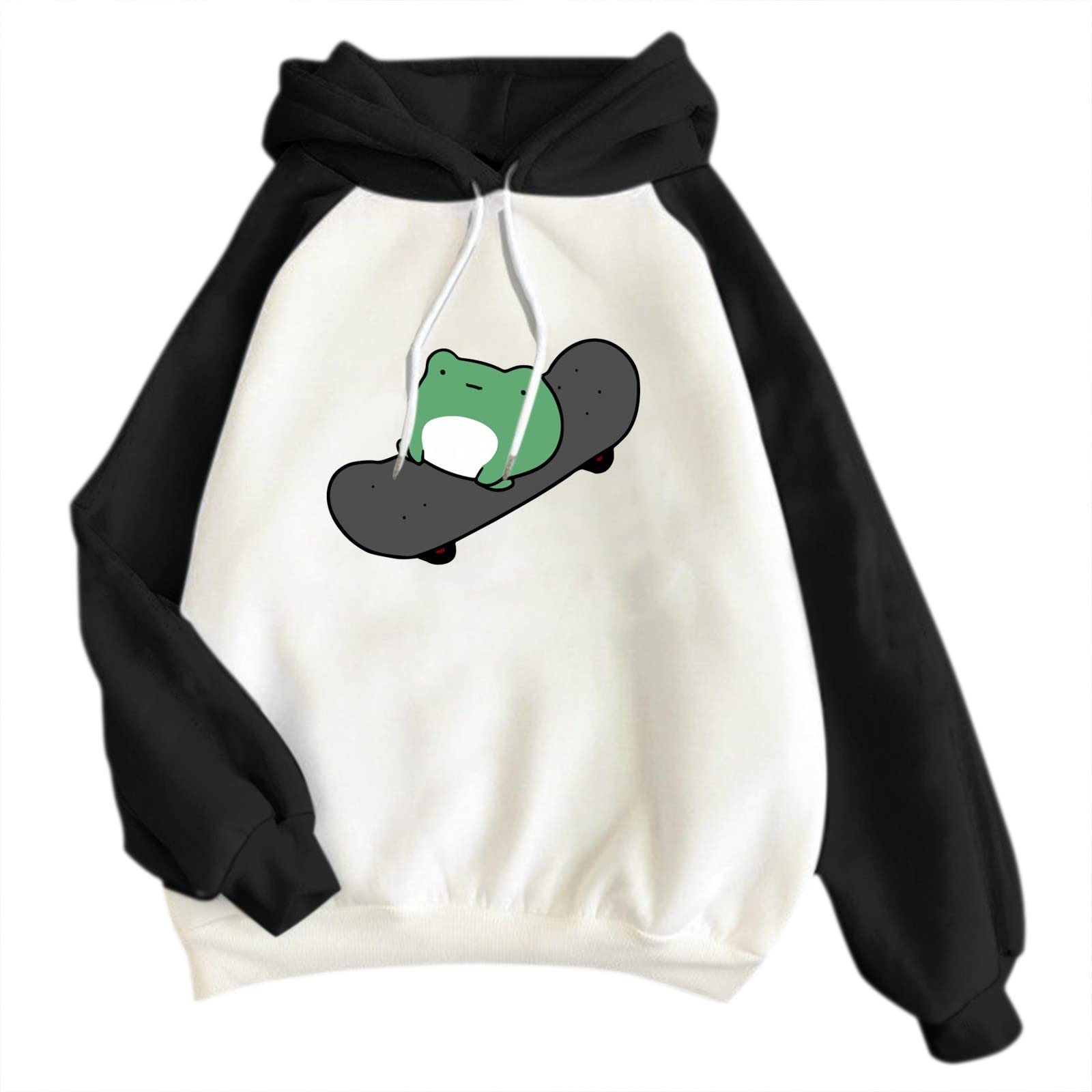 Women's Cute Velvet Long-Sleeve Hooded Sweatshirt - Winter Fashion Top with Unique Stitching - Plus Size Cozy Pullover for Casual Outfits, Streetwear & Cold Weather Layering