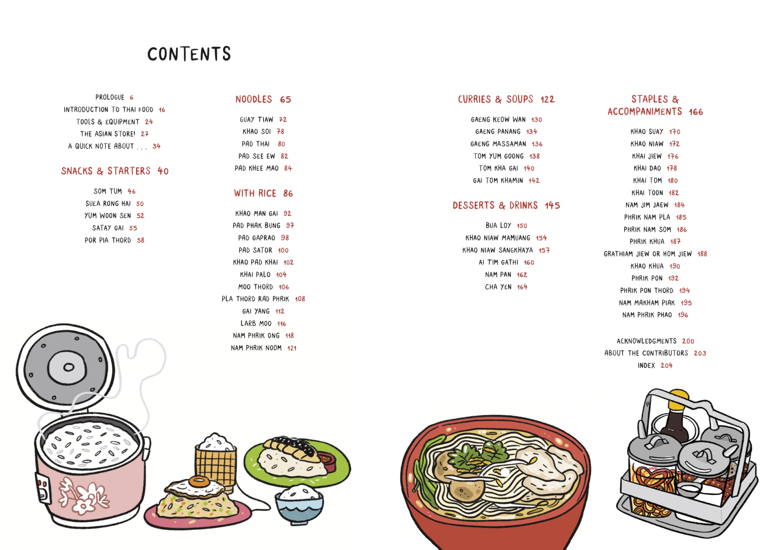 Thai Comic Book Cookbook: Easy Noodles, Rice & Spice Recipes for Beginners | Perfect for Home Cooking & Gifts