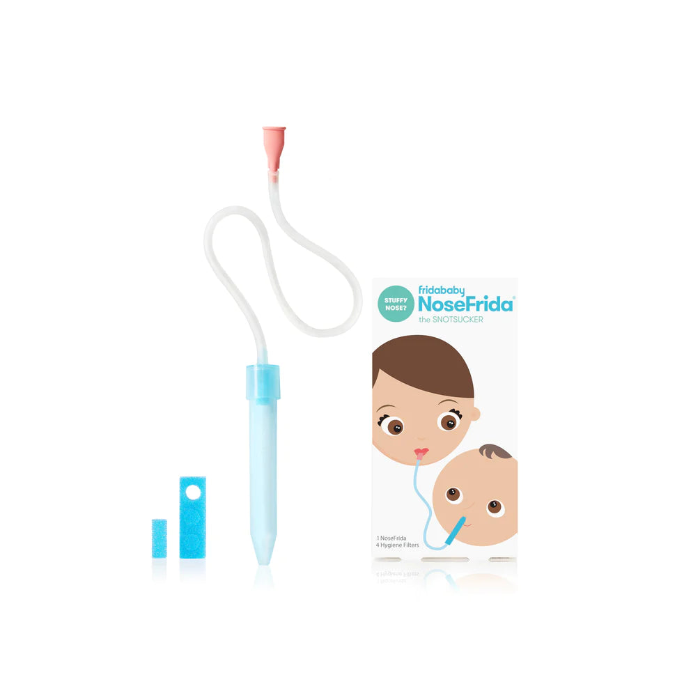 NoseFrida The Snot Sucker - Nasal Aspirator for Babies & Kids | Safe & Hygienic Baby Nasal Care | Perfect for Newborns, Infants & Toddlers | Relieves Congestion & Cold Symptoms