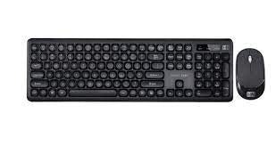 HEATZ ZKO1 Wireless Keyboard and Mouse Combo - Ergonomic Design, 2.4GHz Connectivity for PC, Laptop, Mac - Perfect for Home Office, Gaming, and Productivity