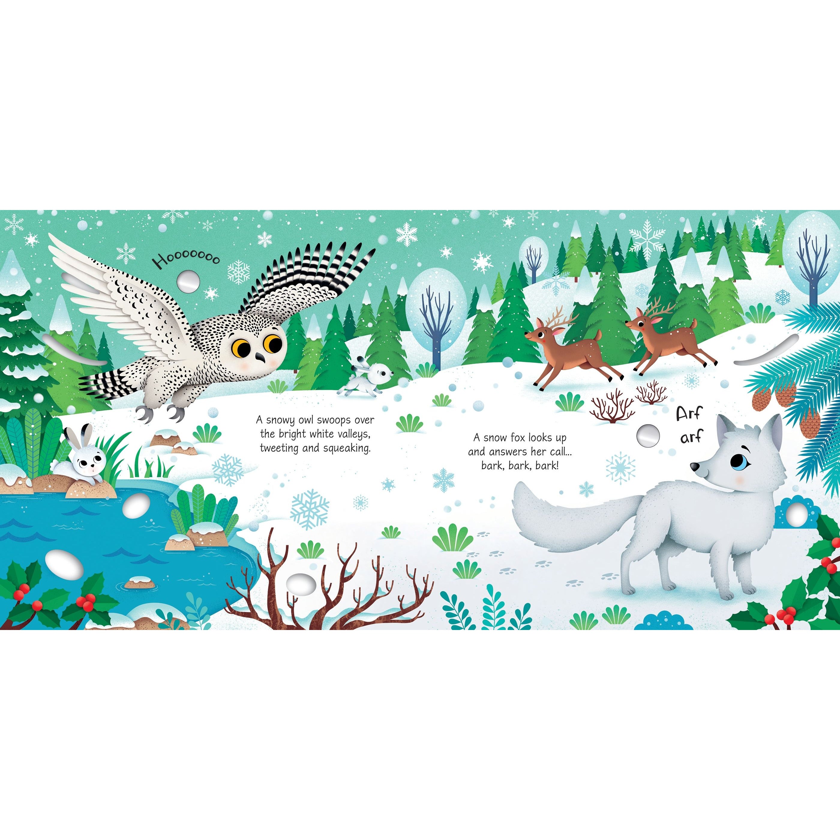 Interactive Arctic Animals Sound Book for Kids - Educational Wildlife Learning Toy for Toddlers | Perfect for Bedtime Stories, Classroom Activities & Sensory Play