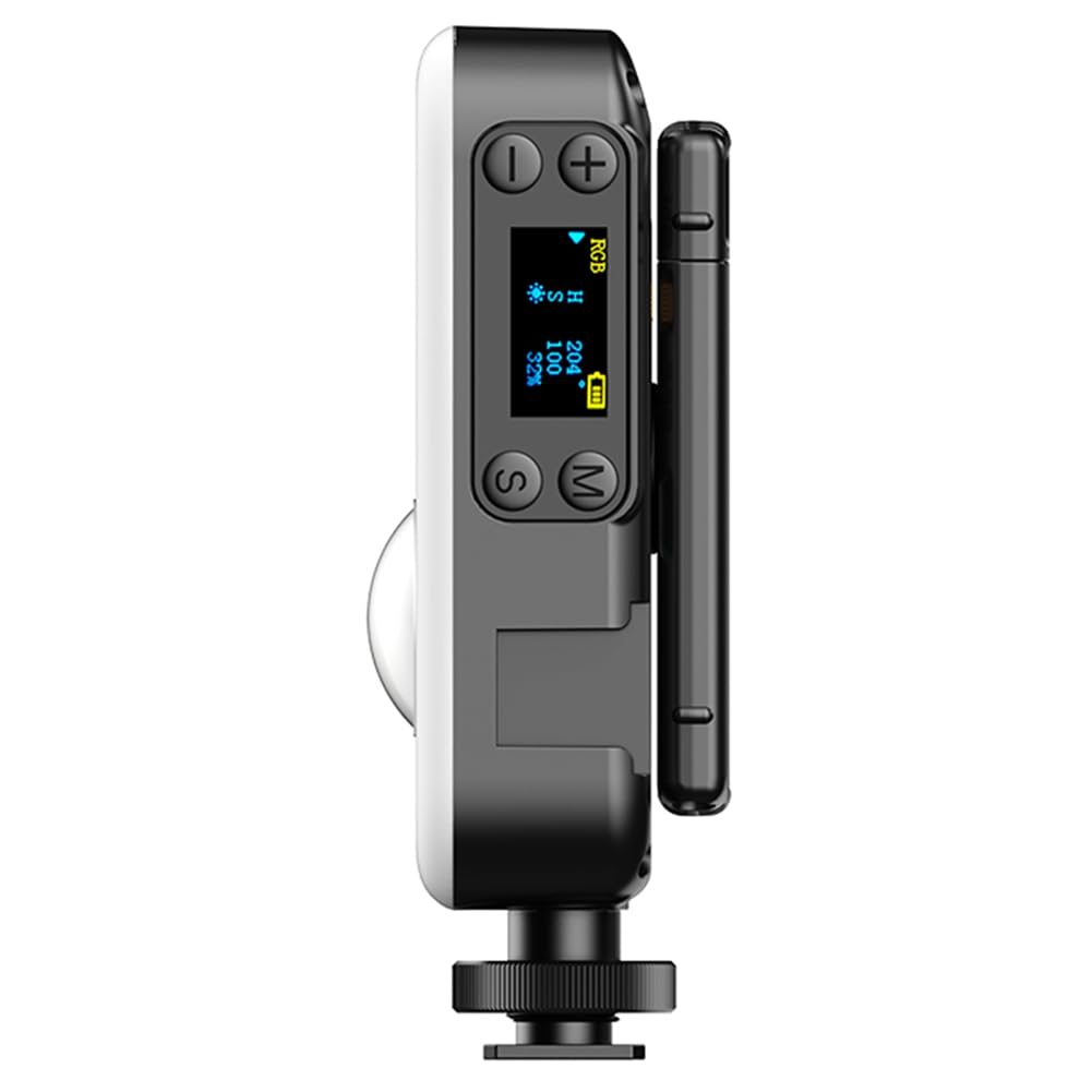 Professional LED Photography Lighting Kit with RGB Color Changing, Desktop Fill Light & Phone Stand - Perfect for Live Streaming, YouTube Videos, TikTok Content Creation and Home Studio Photography