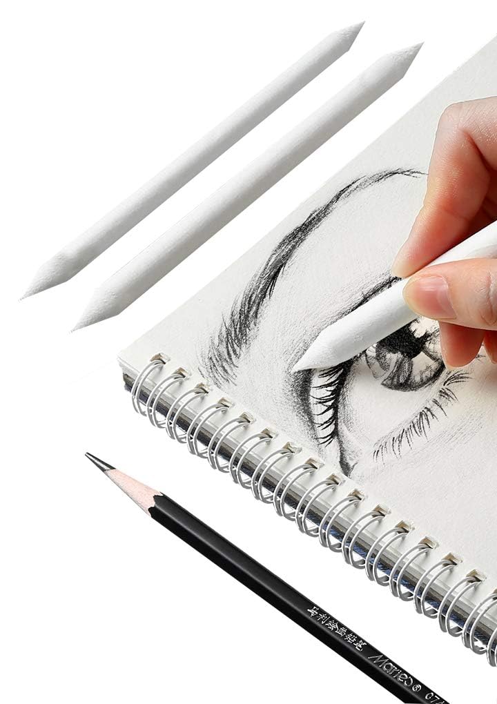 12PCS Artist Blending Stumps Set - Premium Smudging Sticks for Pencil, Charcoal & Pastel Drawing - Perfect for Sketching, Shading & Blending Artwork - Ideal for Artists, Students & Beginners