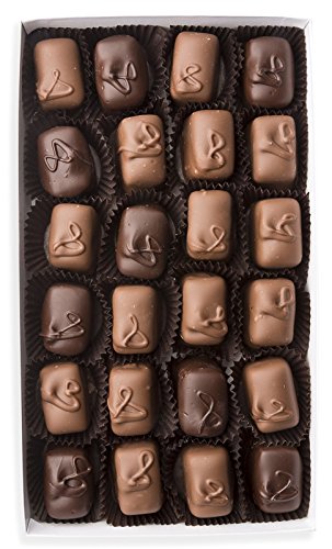 Mrs. Cavanaugh's Premium 2 lb Raspberry Truffle Mixed Chocolate Gift Box - 65% Milk Chocolate & 35% Dark Chocolate - Perfect for Valentine's Day, Birthday Gifts & Corporate Events