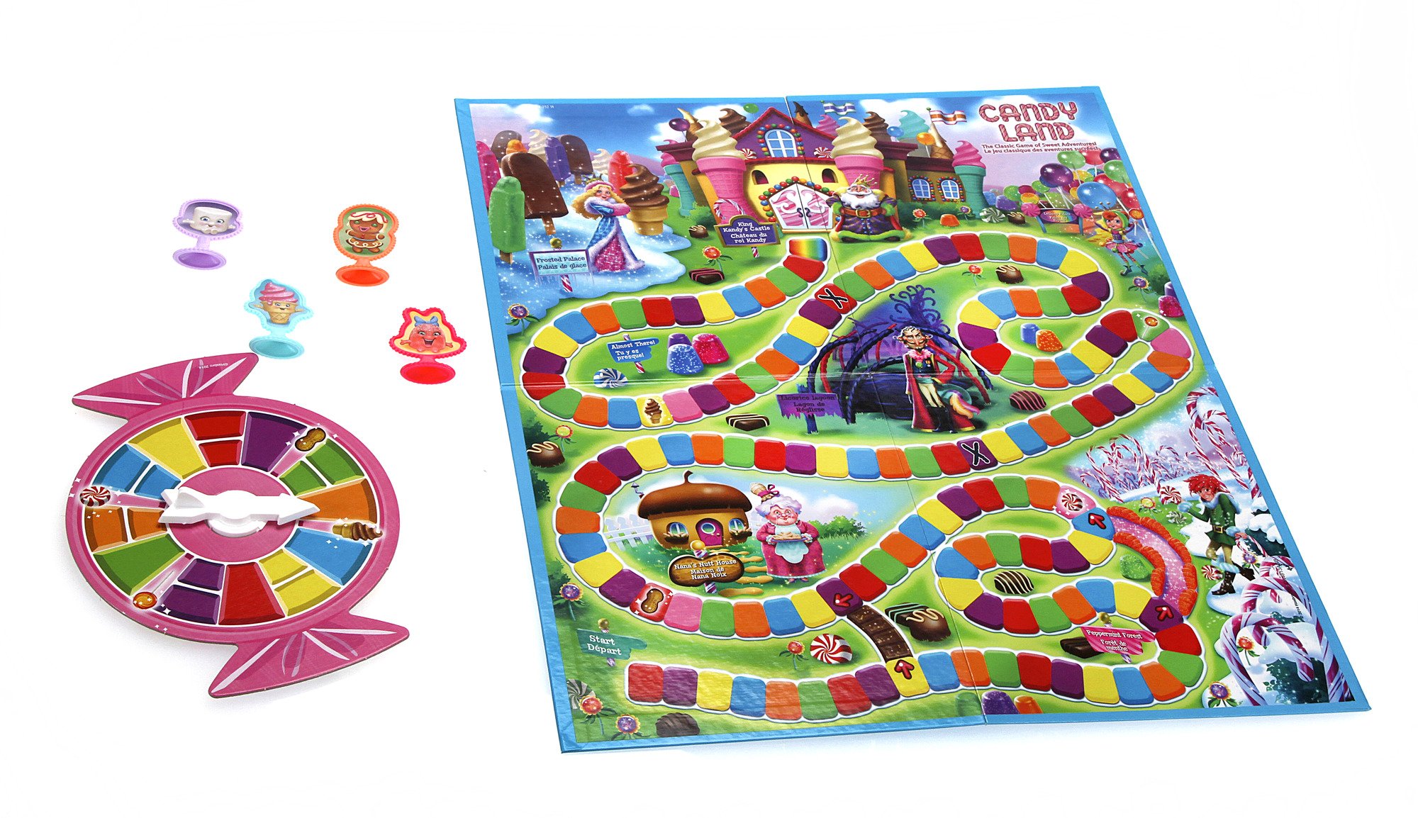 Hasbro Candy Land Board Game for Kids - Classic Family Fun Game for Ages 3+ | Perfect for Birthday Parties, Family Game Nights & Indoor Activities
