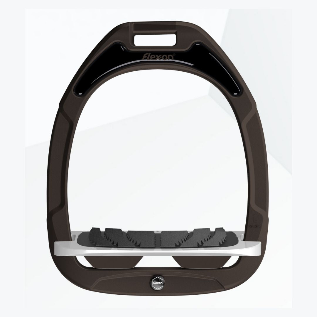 Premium Flex On Composite Stirrups - Lightweight & Durable Equestrian Stirrups for Horse Riding | Perfect for Trail Riding, Dressage & Jumping