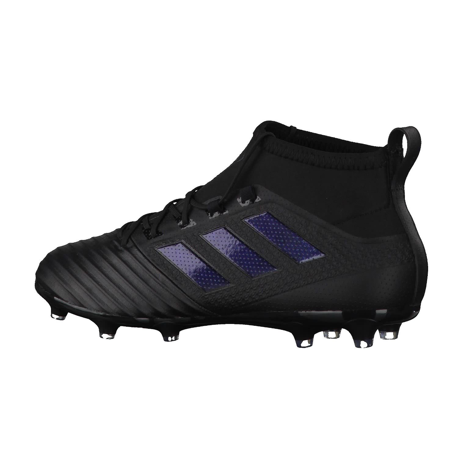 adidas Ace 17.2 FG Soccer Cleats for Men - Core Black/Utility Black - Size UK 7.5 - Perfect for Professional Matches & Training Sessions