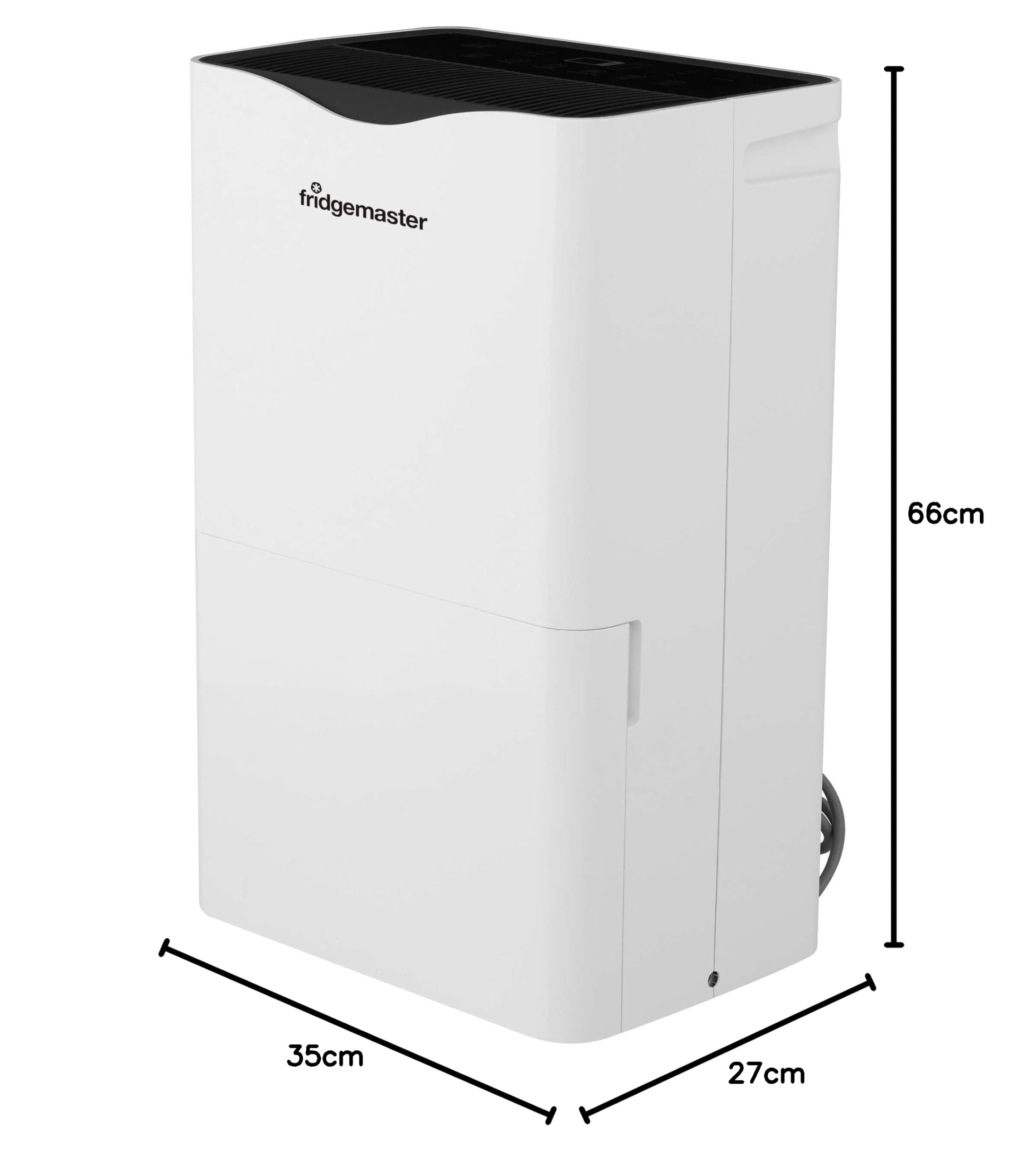 Fridgemaster 4500 Sq.Ft Energy Star Certified 50 Pint (6.5L) Dehumidifier - Ultra Quiet Operation with Smart Filter Monitoring System | Perfect for Basements, Large Rooms & High Humidity Areas