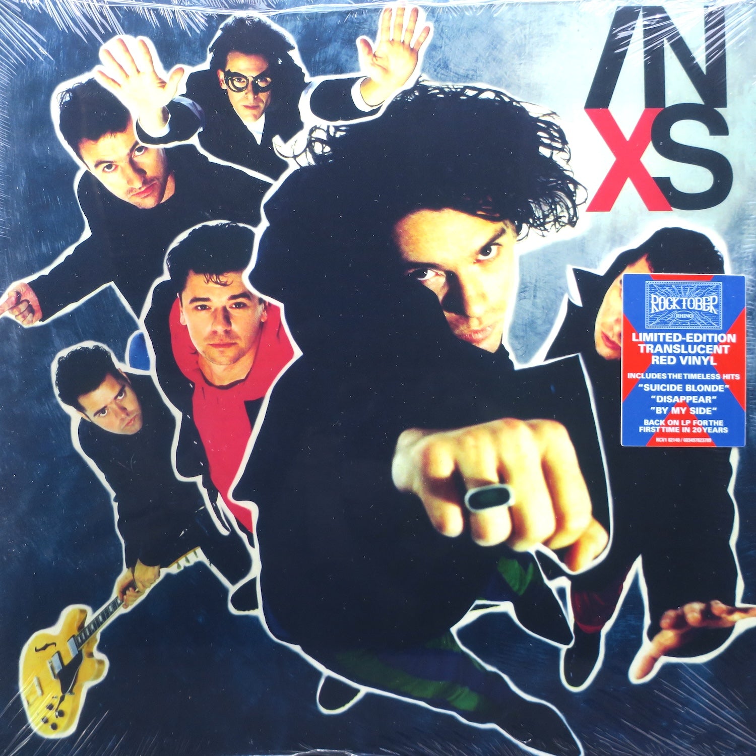 INXS 'X' ROCKtober Limited Edition RED Vinyl LP Record - Perfect for Music Collectors & 80s Rock Fans - Great for Home Listening, Parties & Gifts