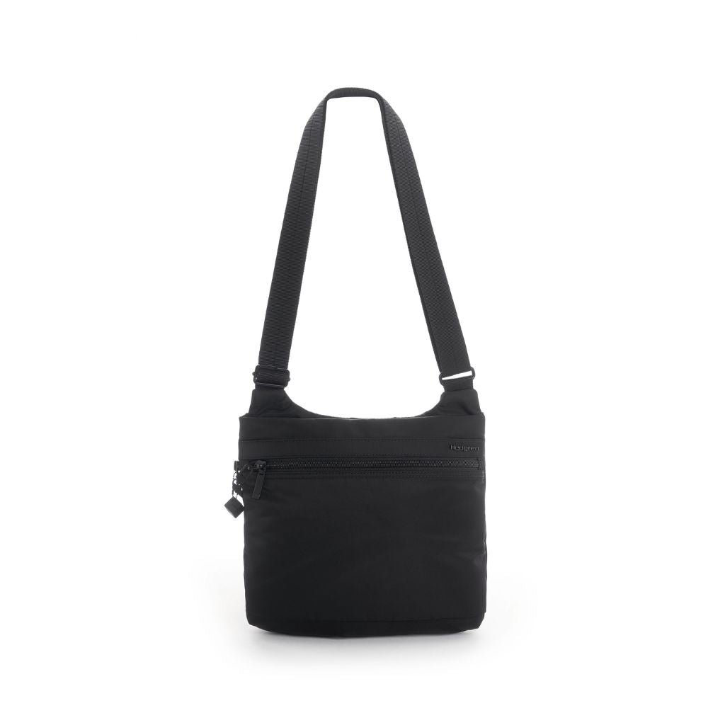 Hedgren Faith RFID Blocking Crossbody Bag for Women - Anti-Theft Secure Purse - Stylish Black Handbag for Travel, Shopping & Daily Use