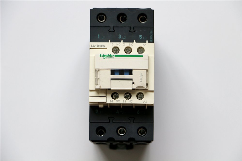 Schneider Electric LC1D40AG7 40A Contactor - Heavy Duty Motor Starter for HVAC, Pumps & Industrial Equipment