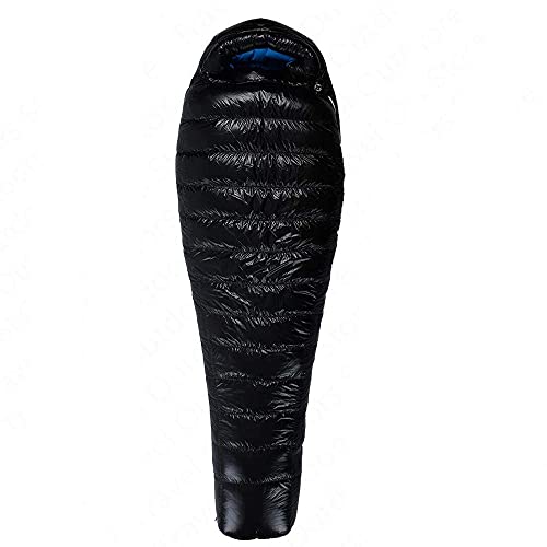 Premium 800FP Goose Down Sleeping Bag - 95% Down Fill, 15D Nylon Waterproof Shell for Extreme Warmth - Lightweight & Compact for Backpacking, Hiking, Winter Camping & Outdoor Adventures