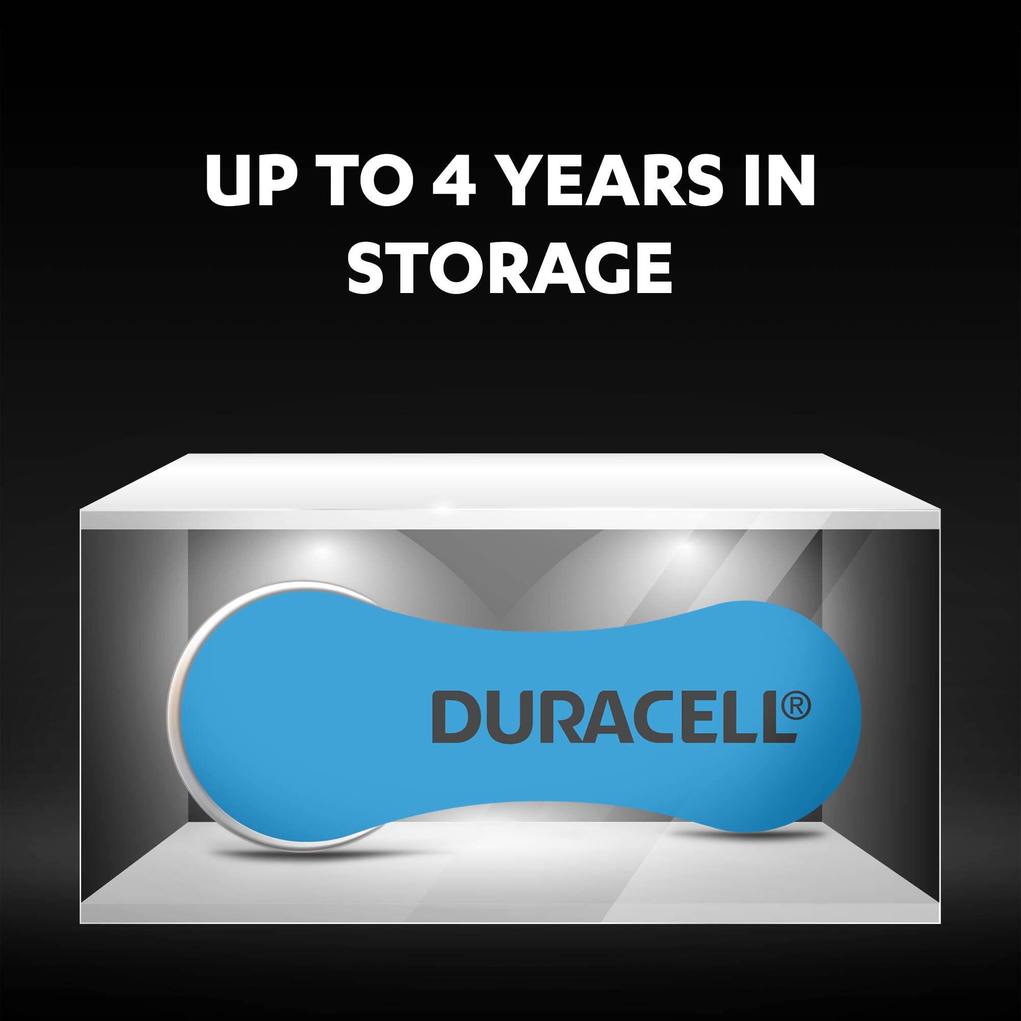 Duracell Size 312 Hearing Aid Batteries (6-Pack) - Long-Lasting Power with EasyTab for Easy Installation - Perfect for Travel, Daily Use & Emergency Preparedness