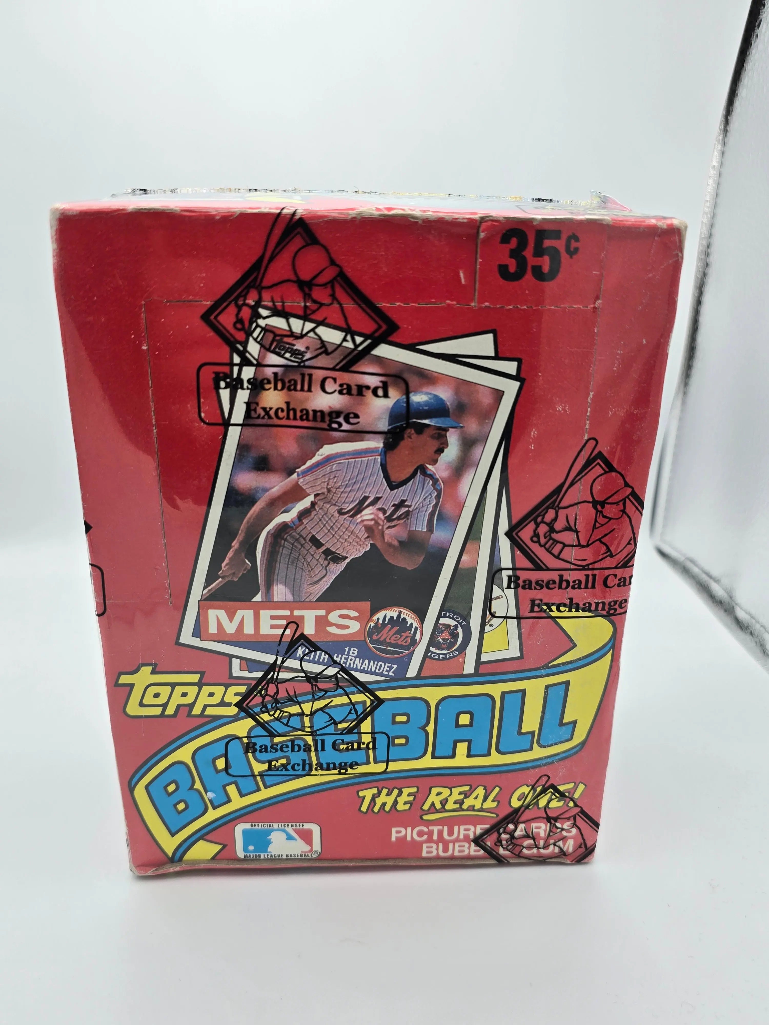 1985 Topps BCCE Baseball Unopened Wax Box - Vintage Baseball Cards Collection - Perfect for Collectors, Investors & Sports Memorabilia Enthusiasts