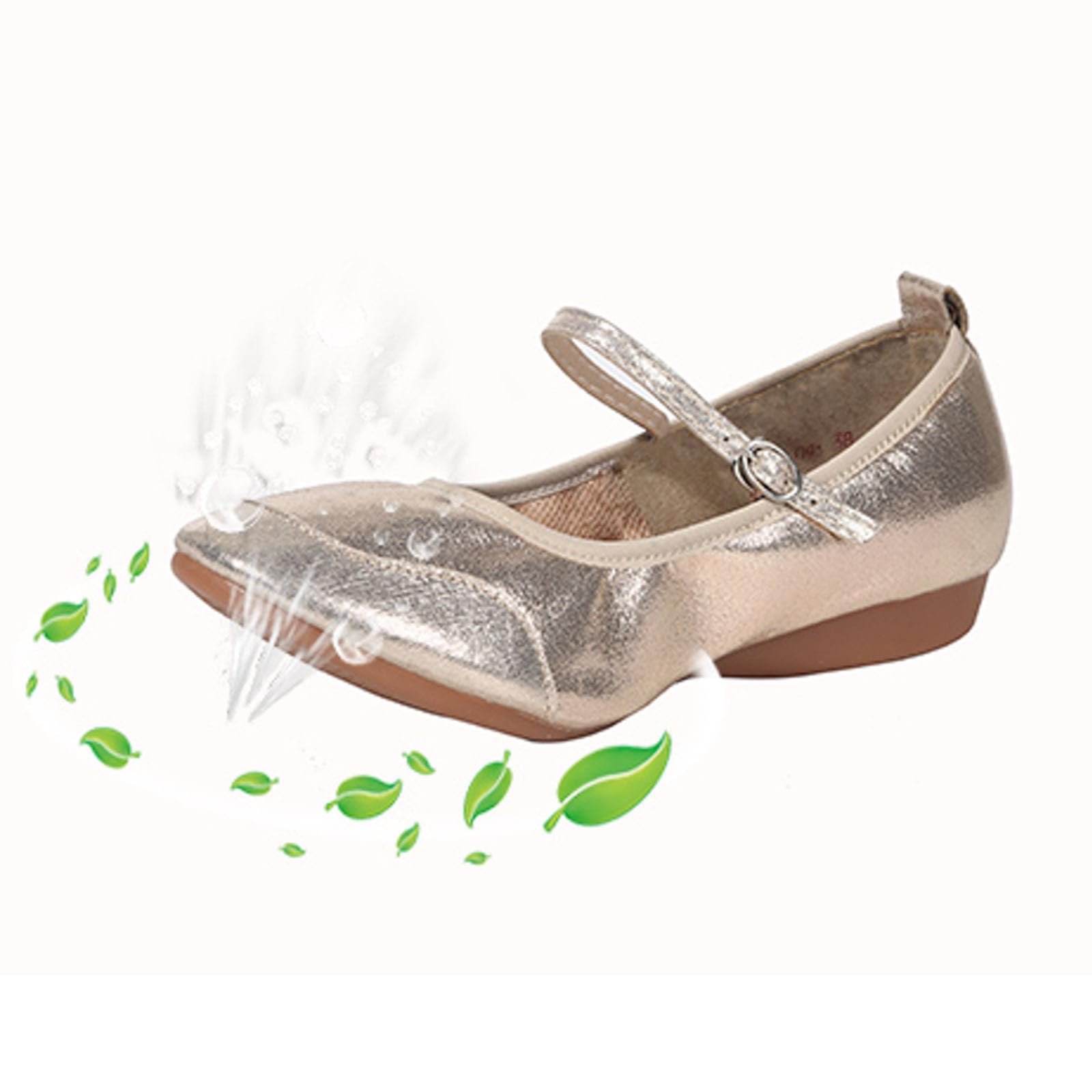 Women's Casual Shoes - Fashionable Low Heel Soft Sole Dance Shoes with New Patterns & Solid Colors | Perfect for Daily Wear, Dancing, and Comfortable Walking