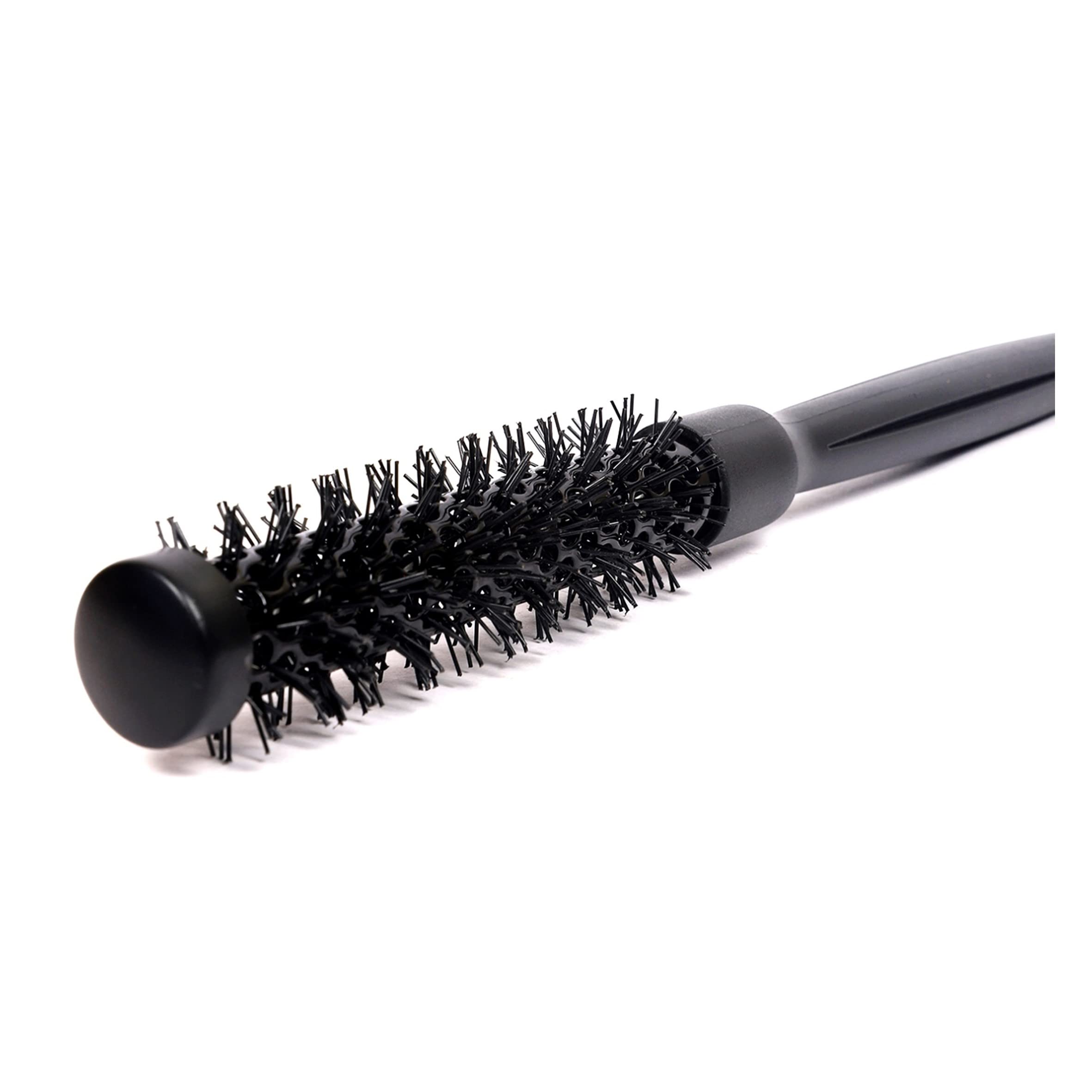 Professional Round Hair Brush & Comb Set for Curly Hair - Detangling Styling Tool for Smooth Frizz-Free Hair | Perfect for Salon, Home & Travel Use