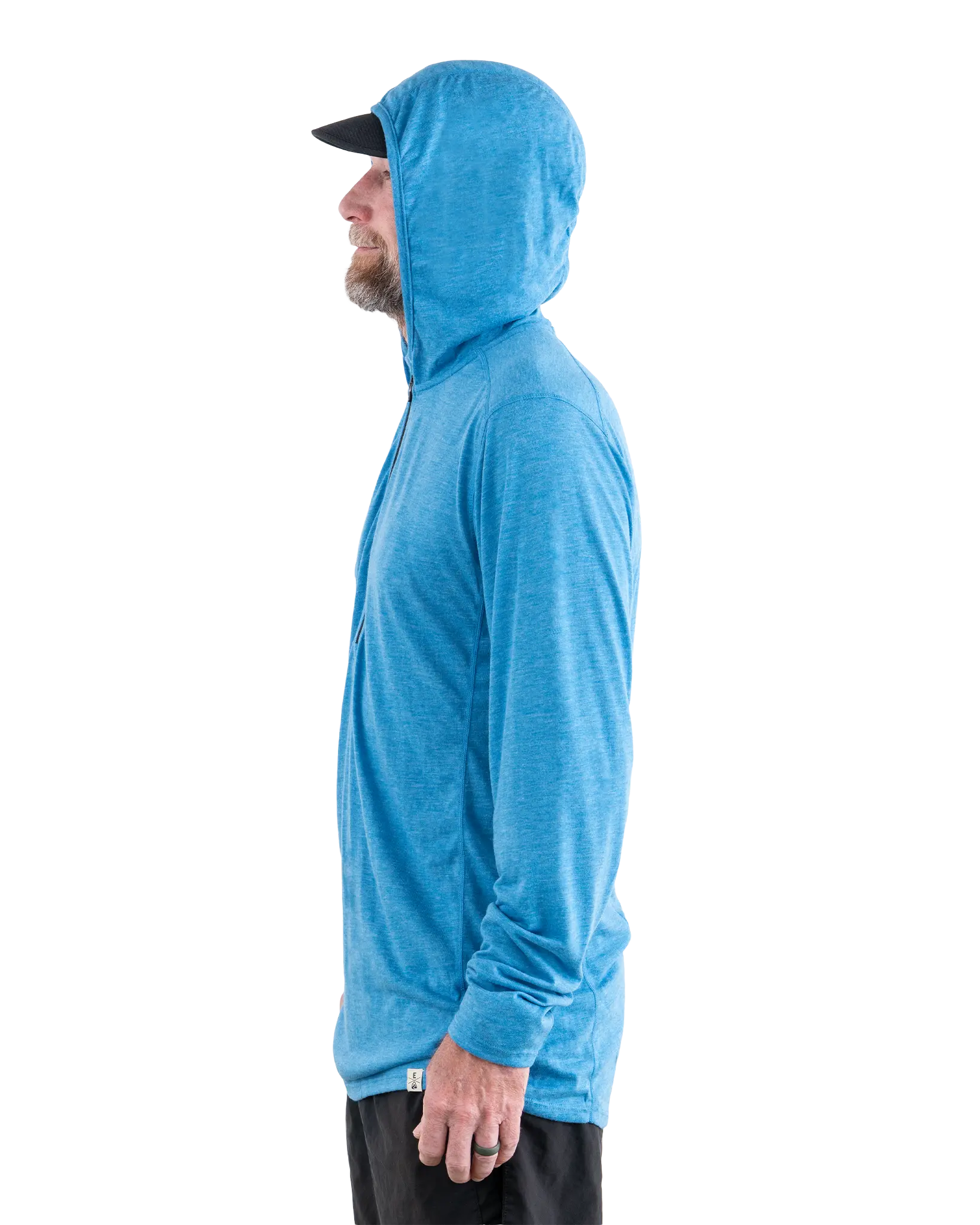 The Mirage Merino Sun Hoody - UPF 50+ UV Protection, Lightweight & Breathable Merino Wool Shirt for Hiking, Running & Outdoor Adventures