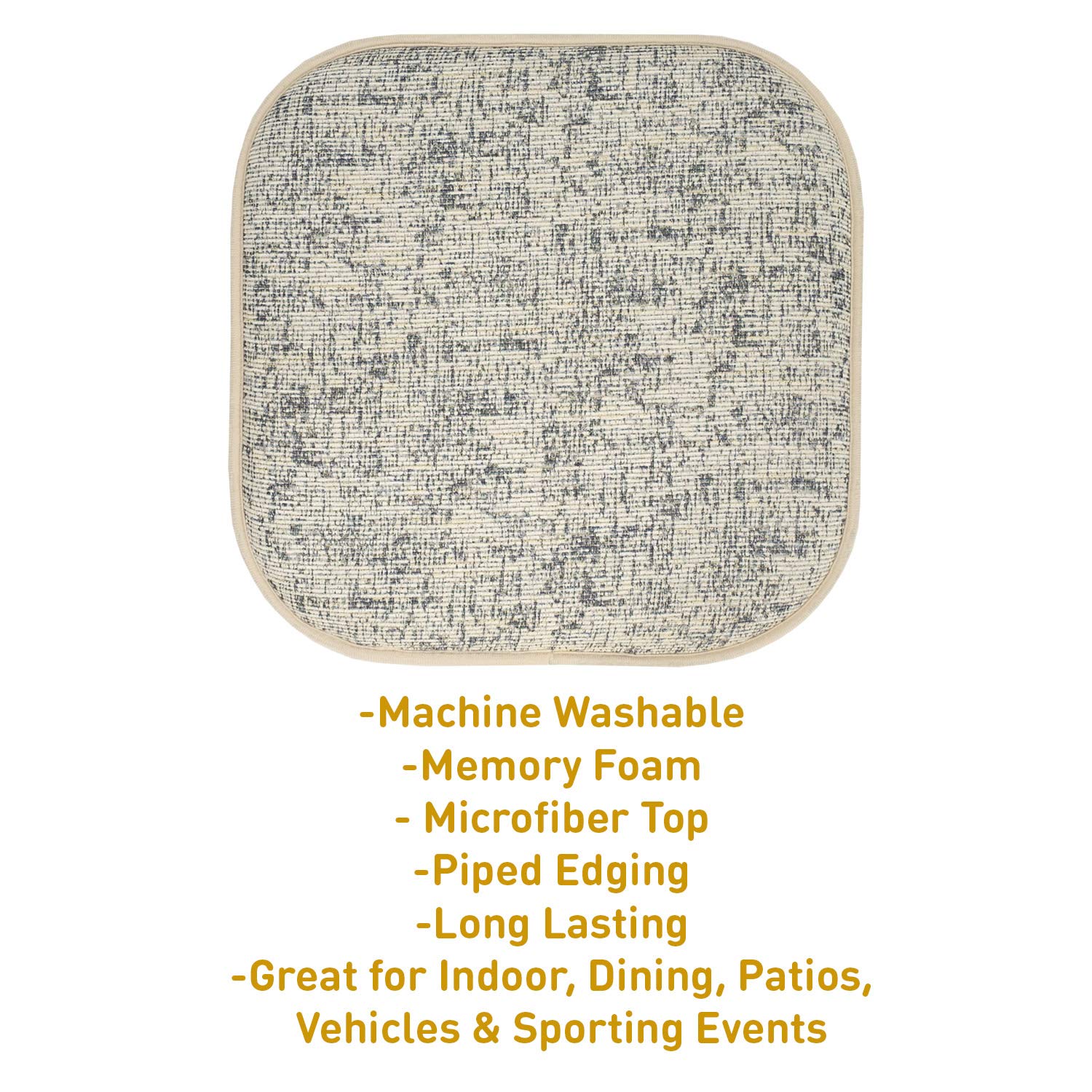 Premium Memory Foam Chair Cushion - 16