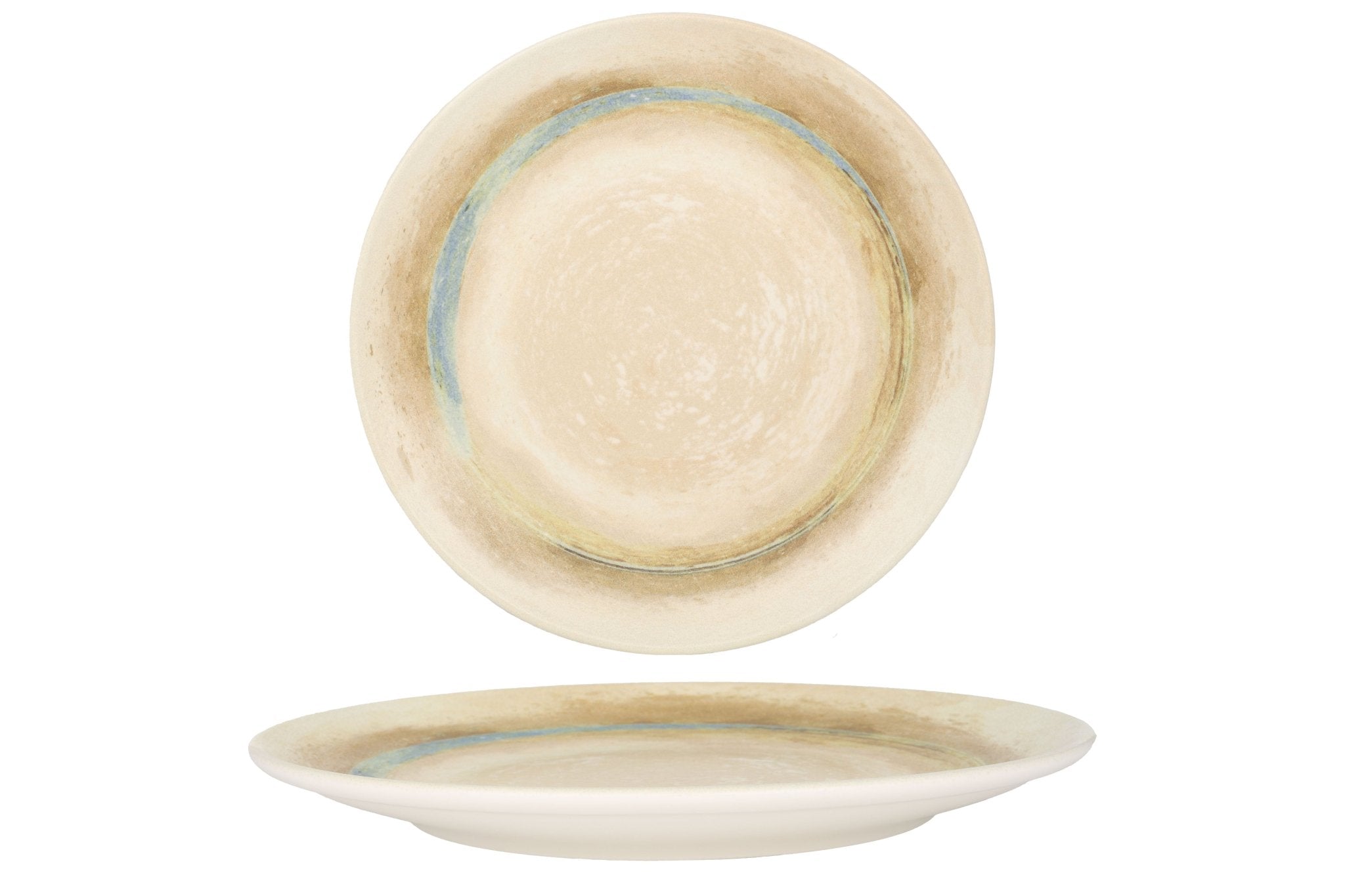 Premium 18-Piece Tranquil Dinnerware Set - Elegant Porcelain Plates, Bowls & Mugs - Perfect for Family Dinners, Entertaining Guests & Restaurant-Style Dining