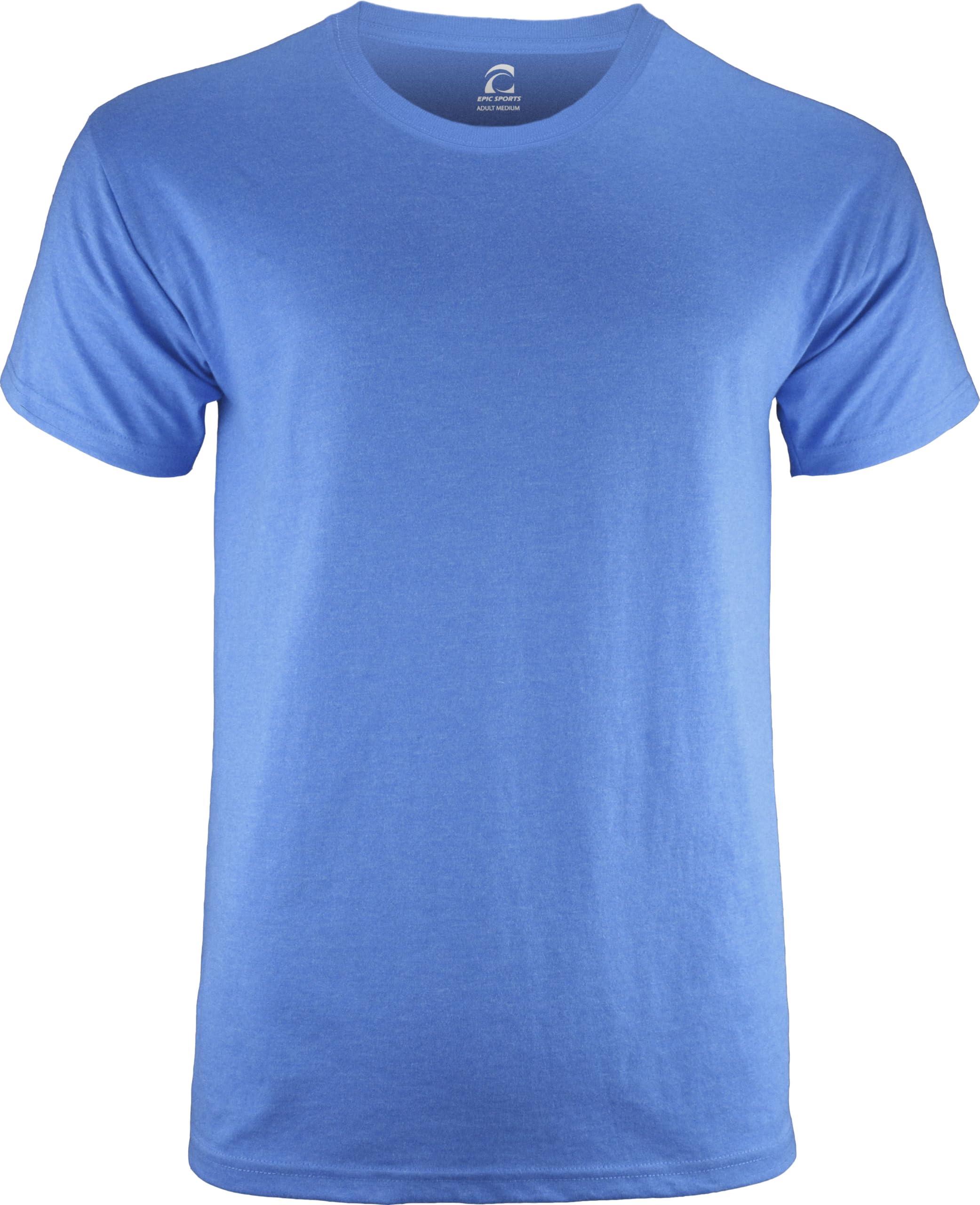 Epic Adult 5.6 Ounce Pre-Shrunk Heavy Cotton T-Shirt - Heather Blended Colors for Men & Women | Casual Wear, Gym, Everyday Outfits