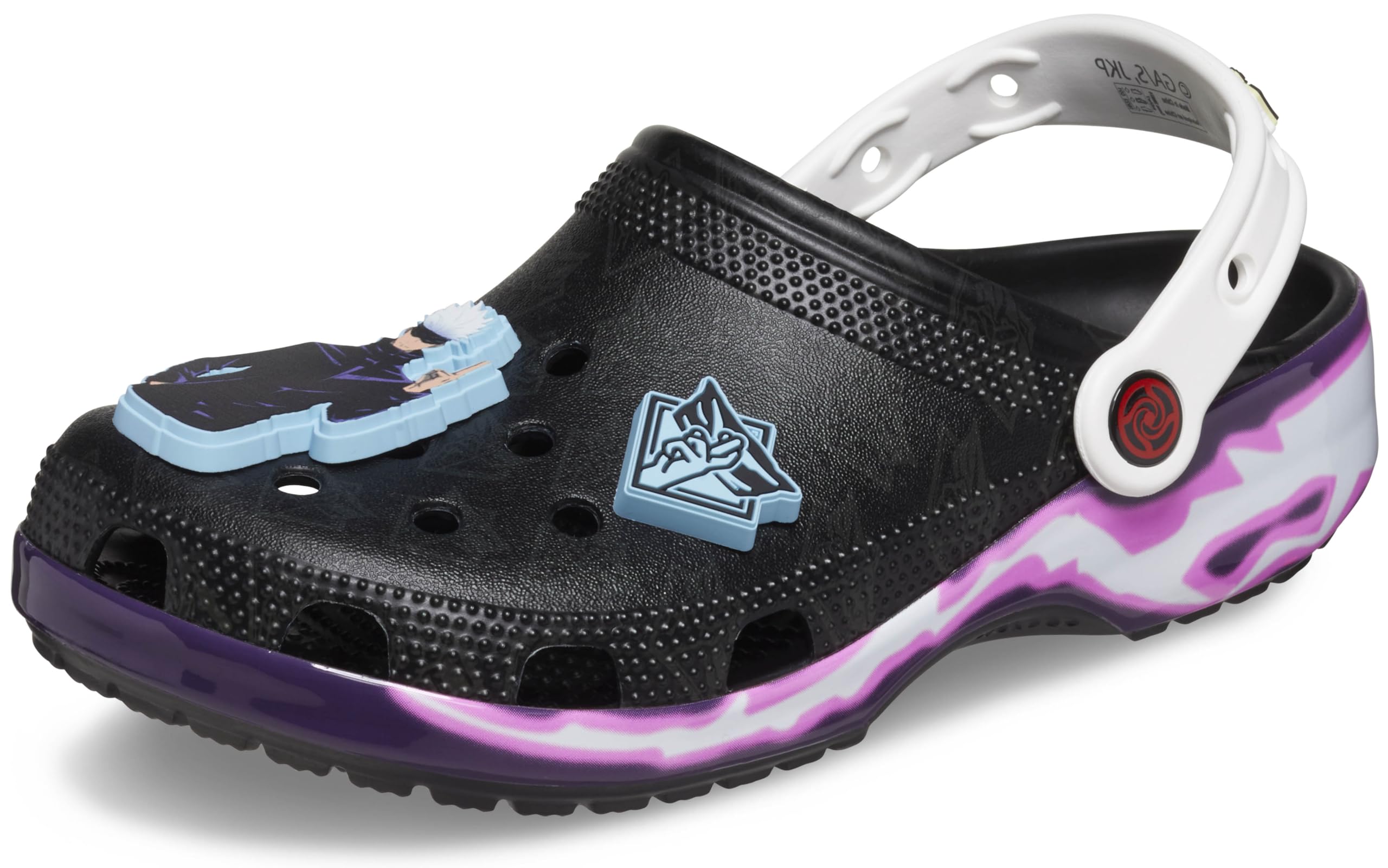 Crocs Unisex-Adult Classic Clogs | Jujutsu Kaisen Anime Inspired Slip-On Shoes | Comfortable Lightweight for Home, Garden & Casual Wear