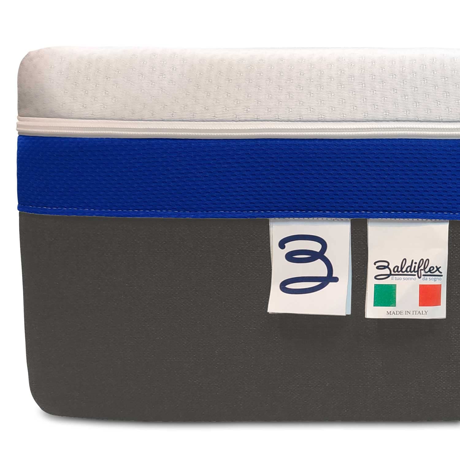 Baldiflex Hybrid Memory Foam Mattress with 3000 Pocket Springs - Queen Size 160x200cm, 30cm Height - Perfect for Back Pain Relief & Pressure Relief - Ideal for Master Bedroom, Guest Room, or Dormitory